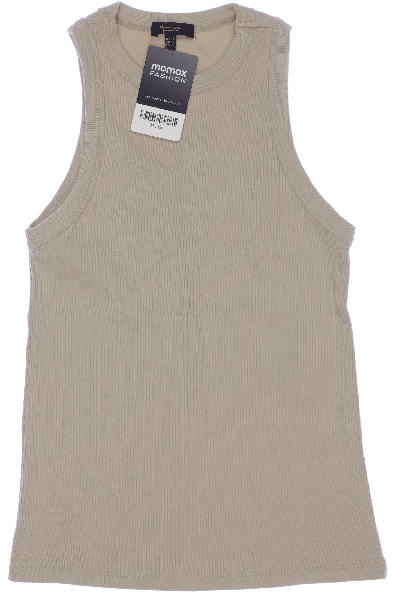 

Massimo Dutti Damen Top, beige, Gr. 36