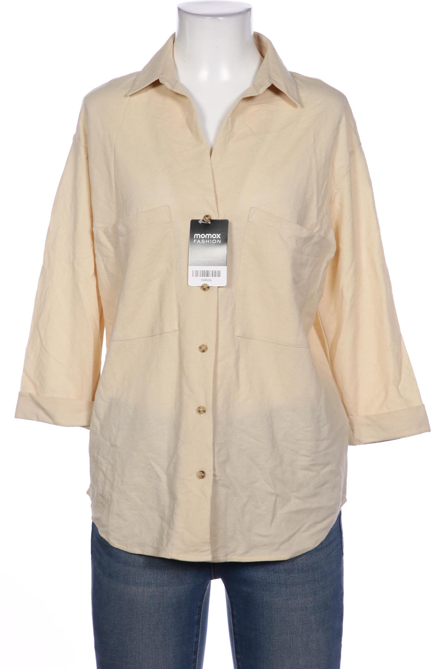 

Massimo Dutti Damen Bluse, beige, Gr. 34