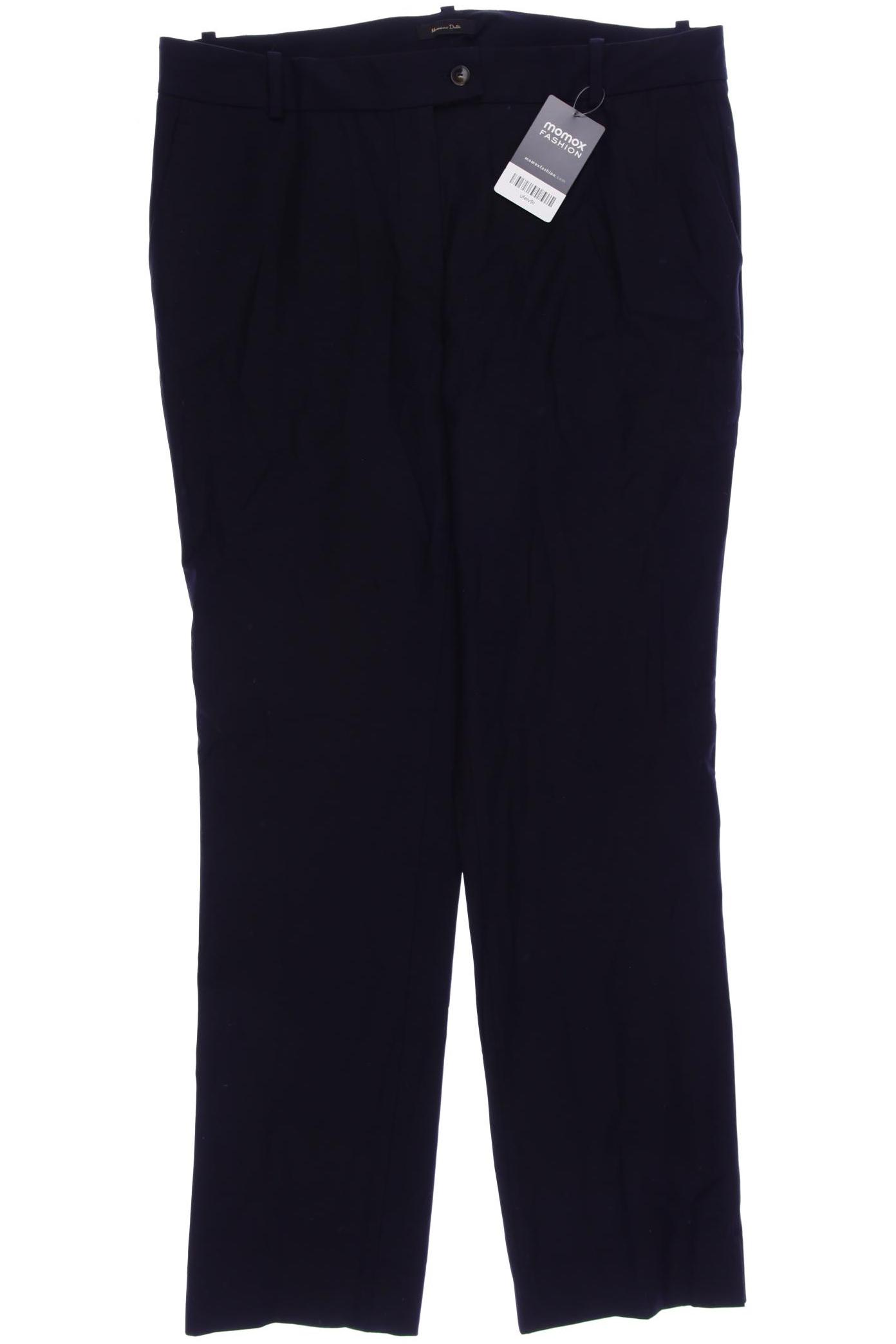 

Massimo Dutti Damen Stoffhose, marineblau