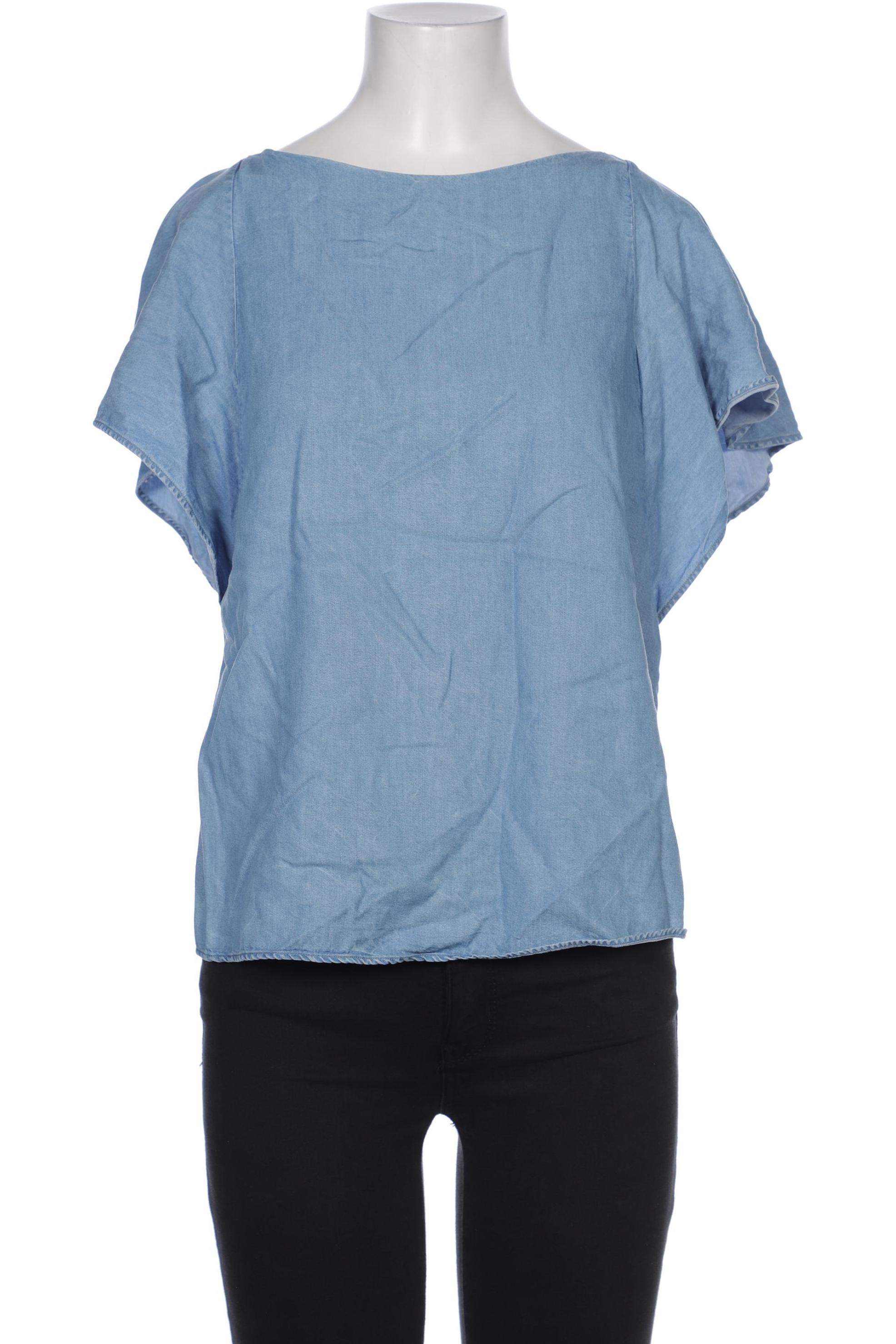 

Massimo Dutti Damen Bluse, blau, Gr. 36