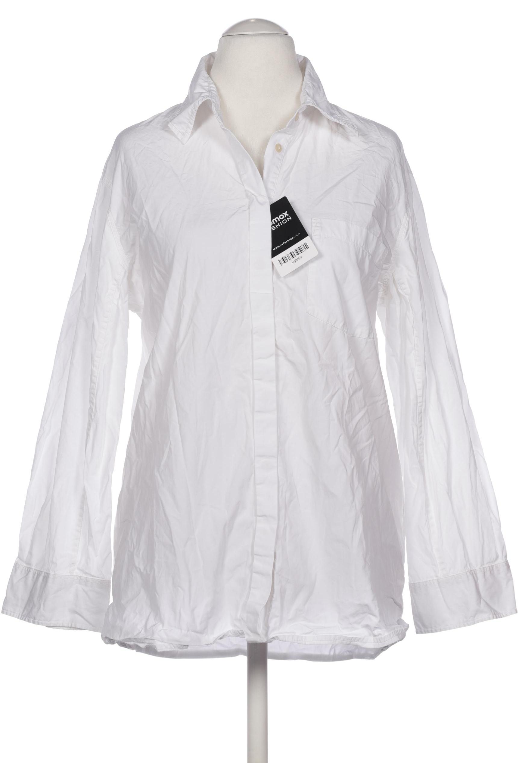 

Massimo Dutti Damen Bluse, weiß, Gr. 36