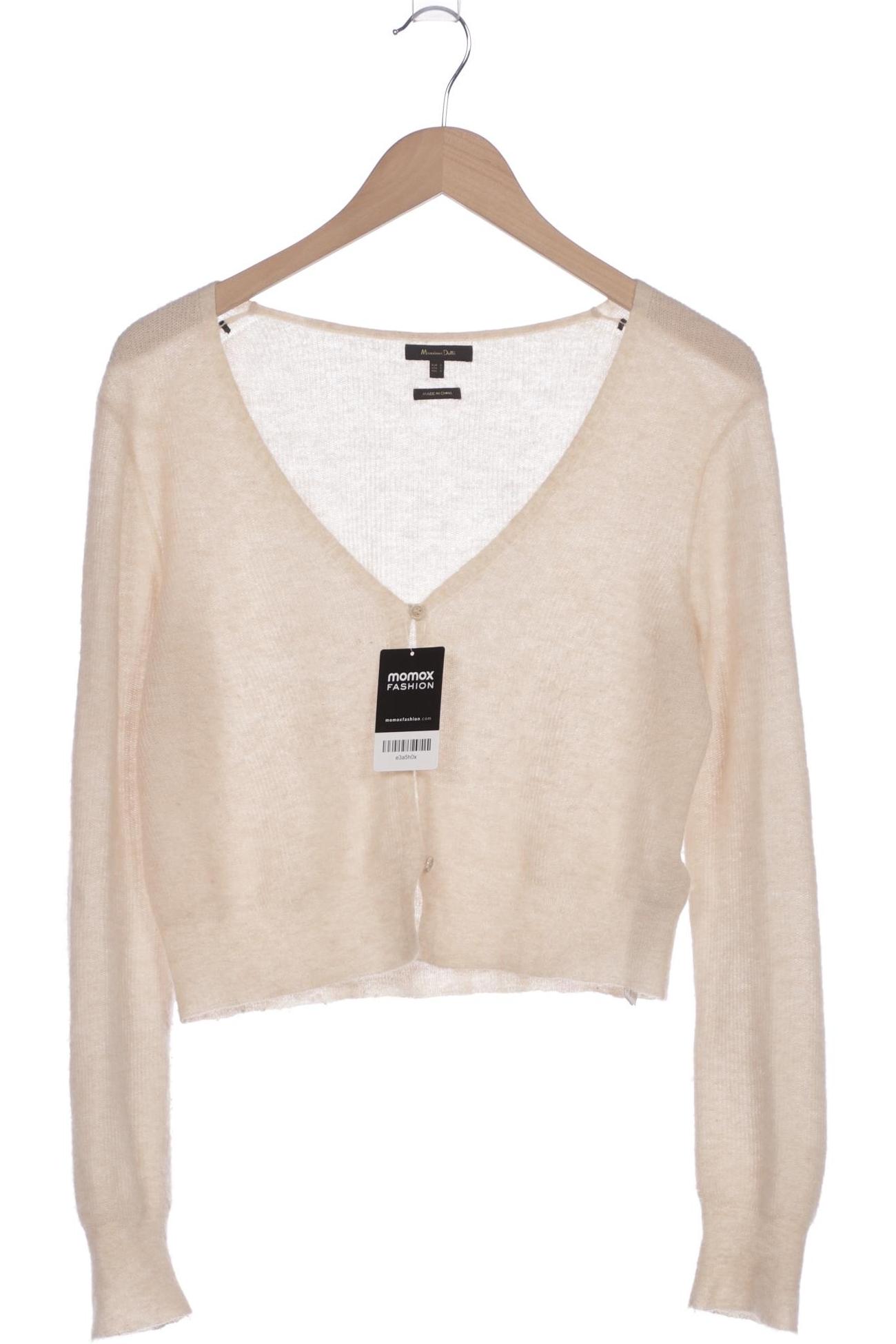 

Massimo Dutti Damen Strickjacke, beige, Gr. 42