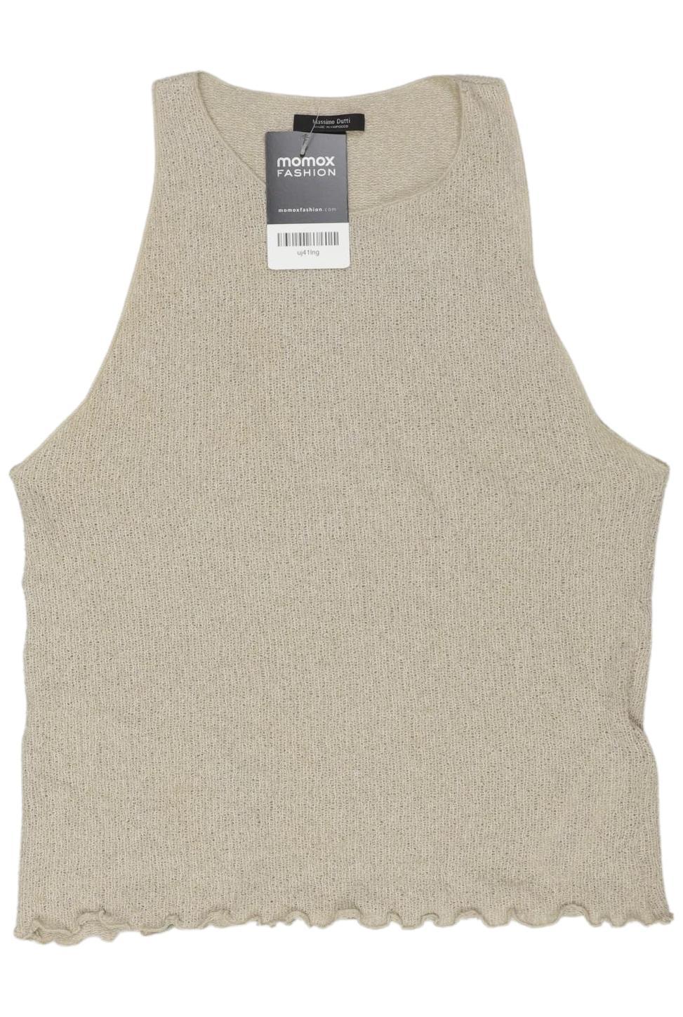 

Massimo Dutti Damen Top, beige, Gr. 36