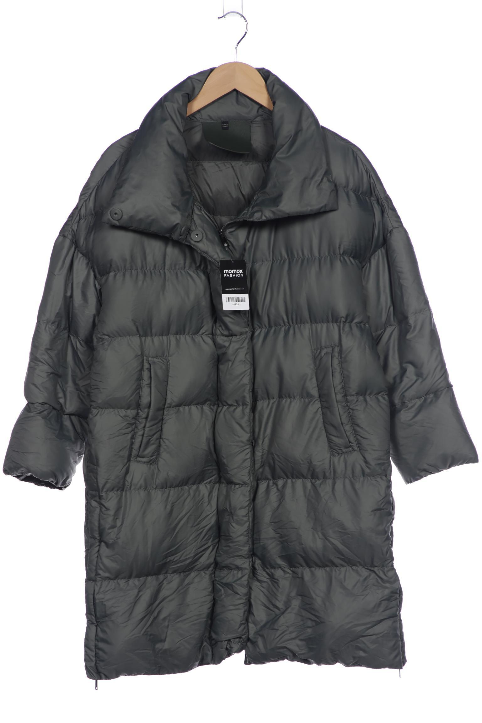 

Massimo Dutti Damen Mantel, grün, Gr. 34