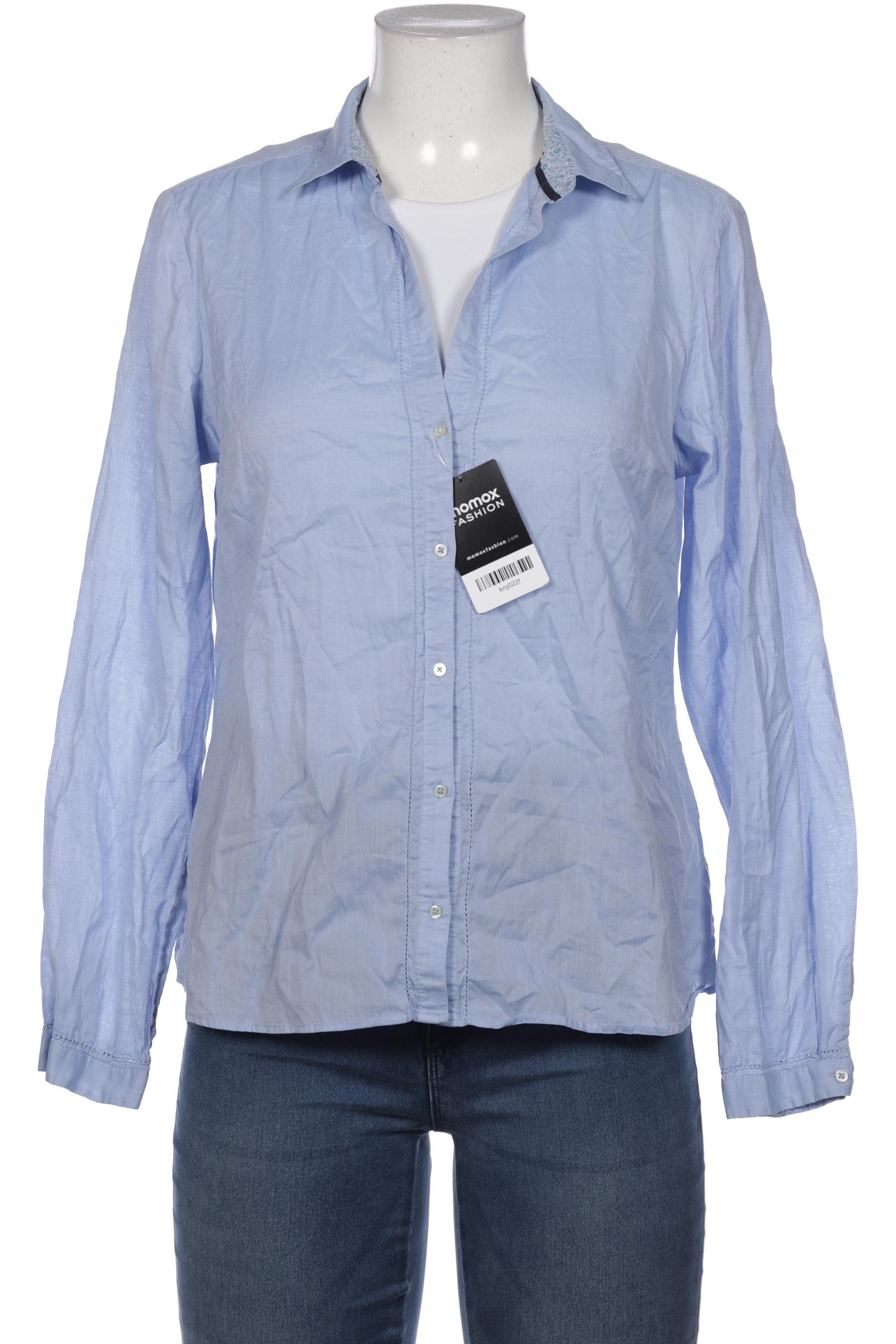 

Massimo Dutti Damen Bluse, hellblau, Gr. 42