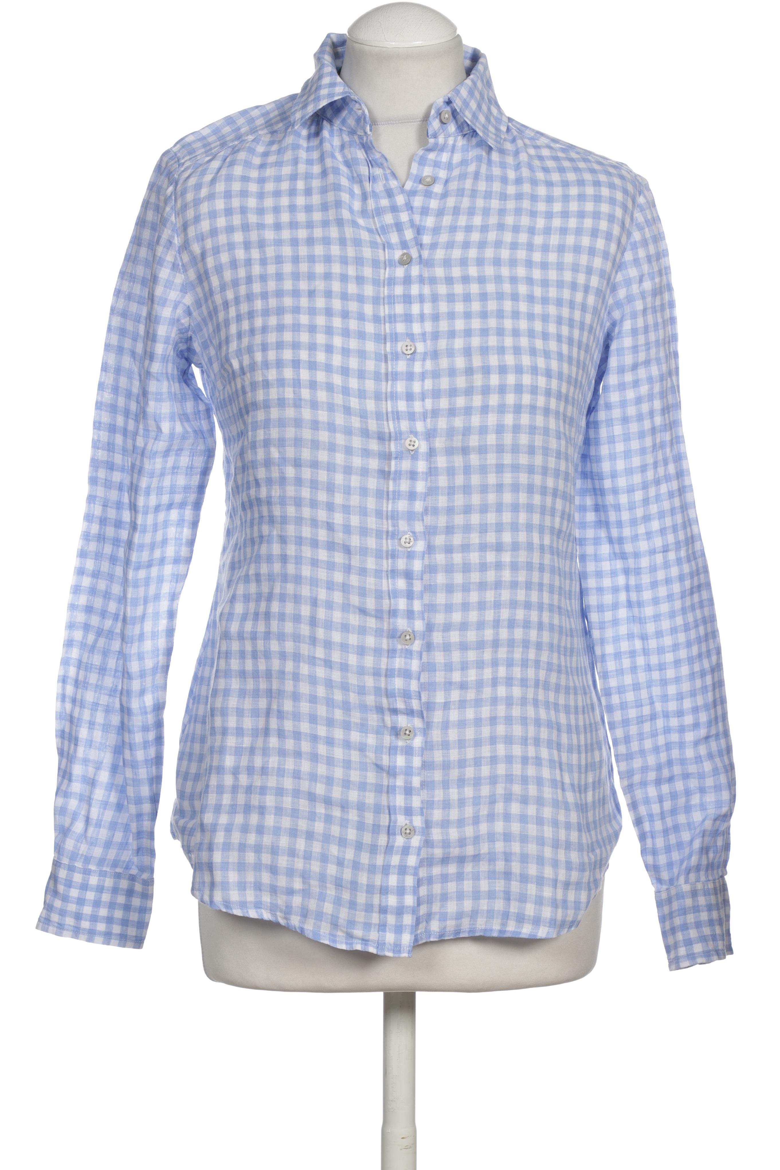 

Massimo Dutti Damen Bluse, blau, Gr. 36