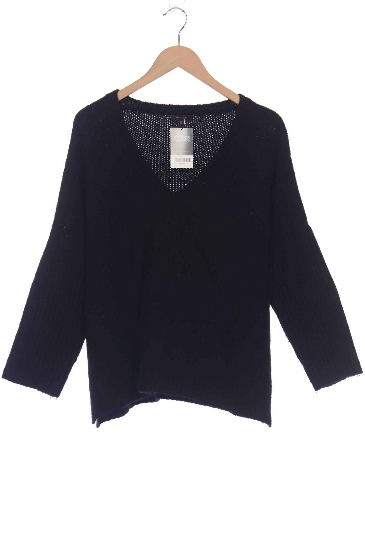 

Massimo Dutti Damen Pullover, schwarz, Gr. 38