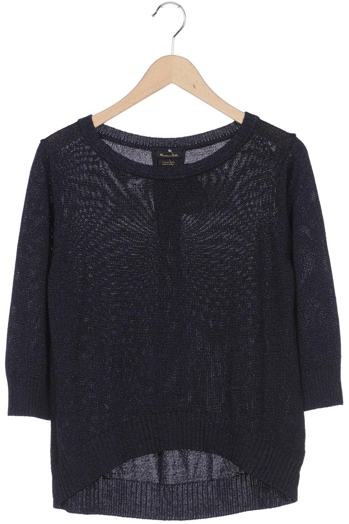 

Massimo Dutti Damen Pullover, marineblau, Gr. 42