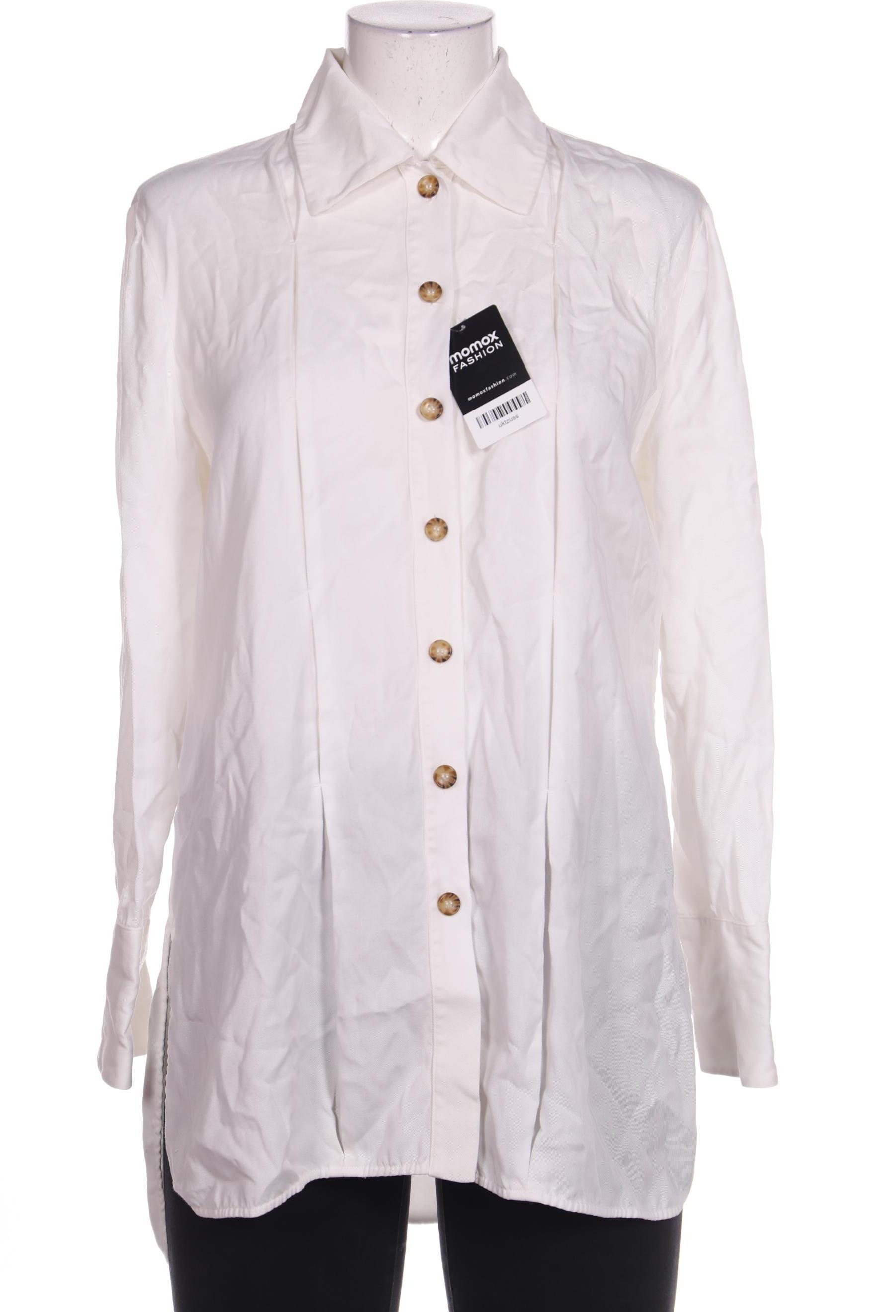 

Massimo Dutti Damen Bluse, weiß, Gr. 40