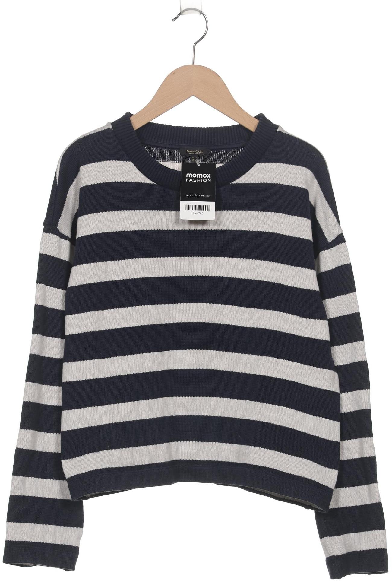 

Massimo Dutti Damen Pullover, marineblau, Gr. 36