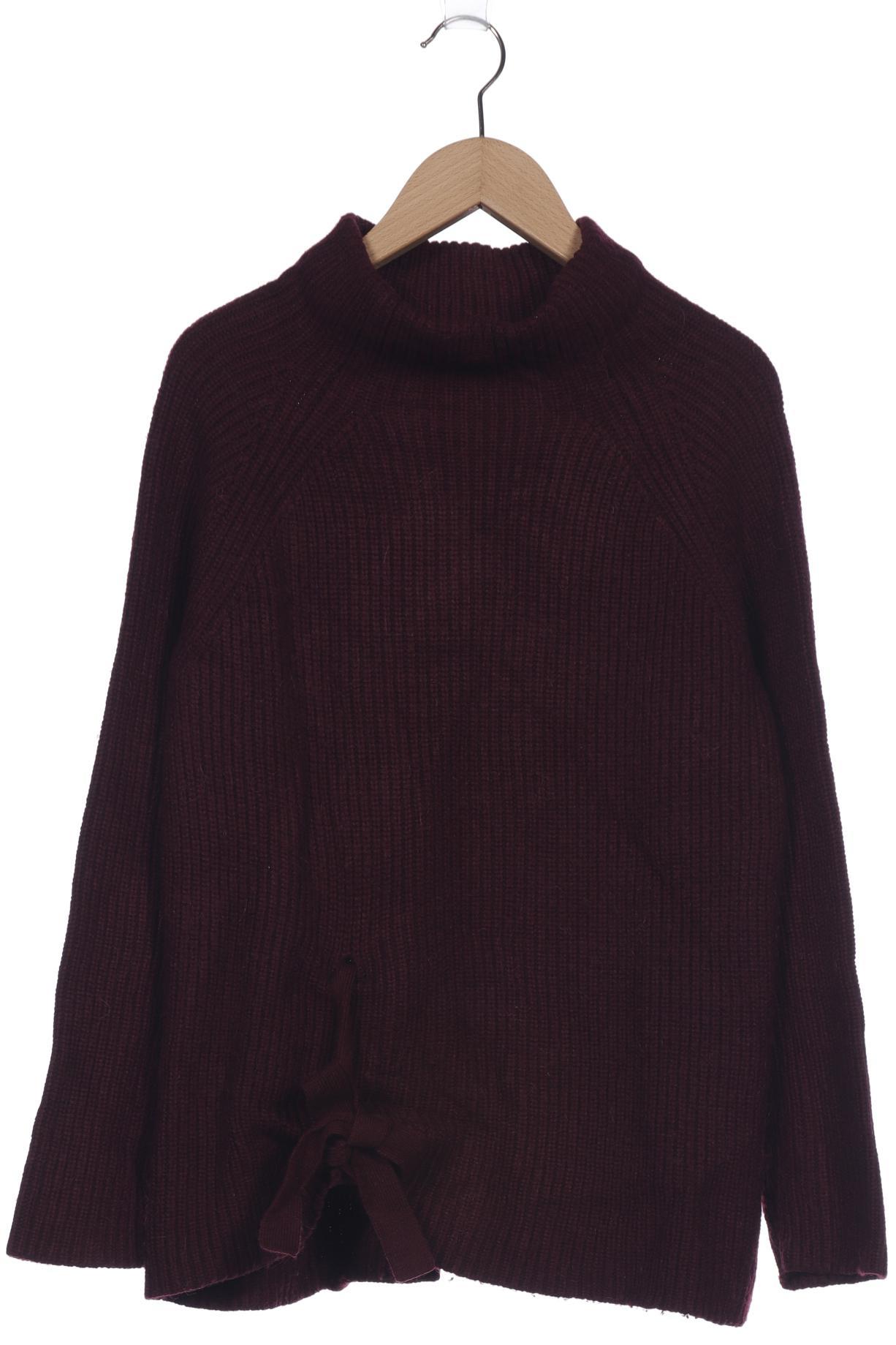 

Massimo Dutti Damen Pullover, bordeaux, Gr. 34