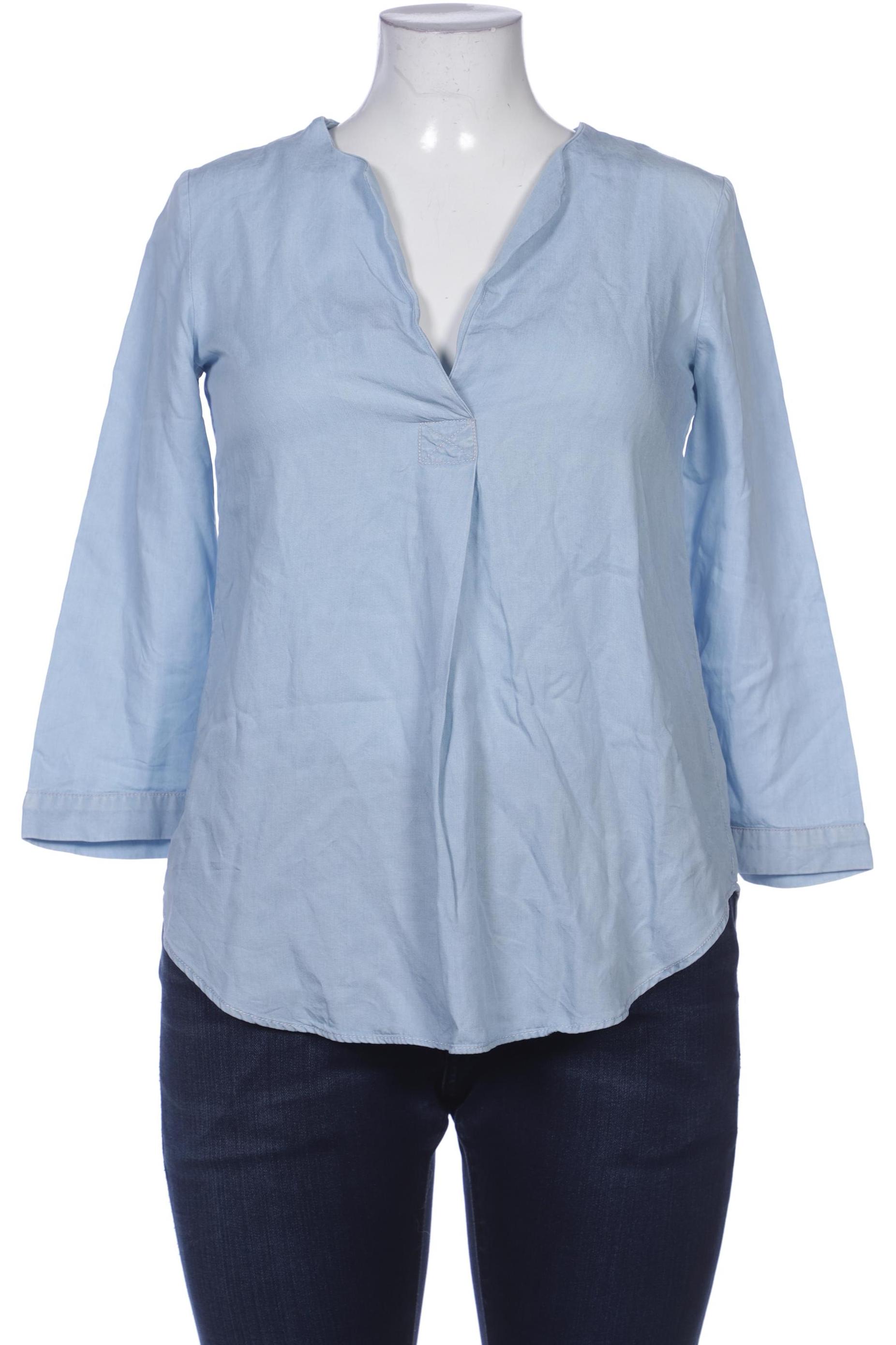 

Massimo Dutti Damen Bluse, hellblau, Gr. 38