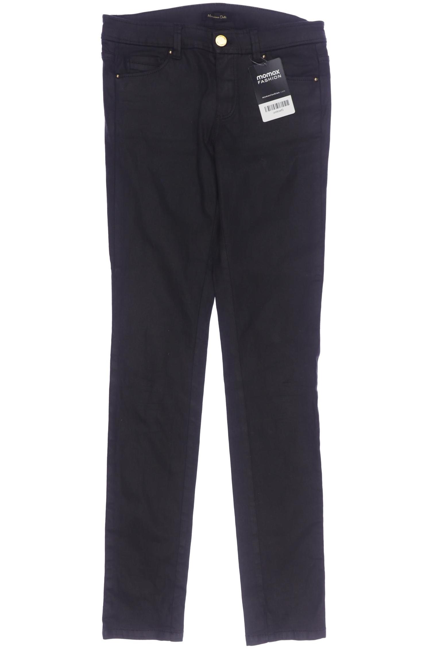 

Massimo Dutti Damen Stoffhose, schwarz, Gr. 34