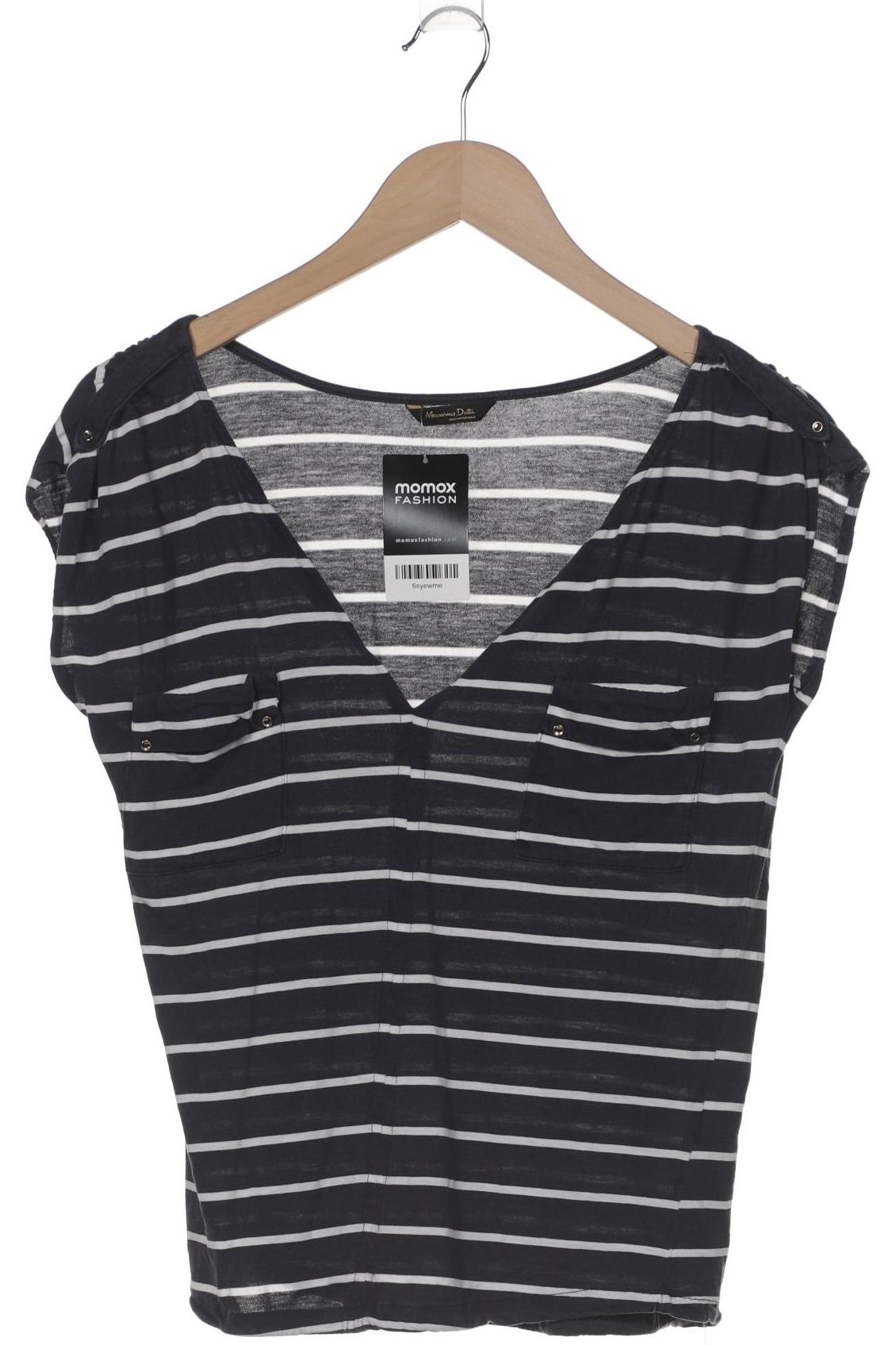 

Massimo Dutti Damen T-Shirt, marineblau, Gr. 34