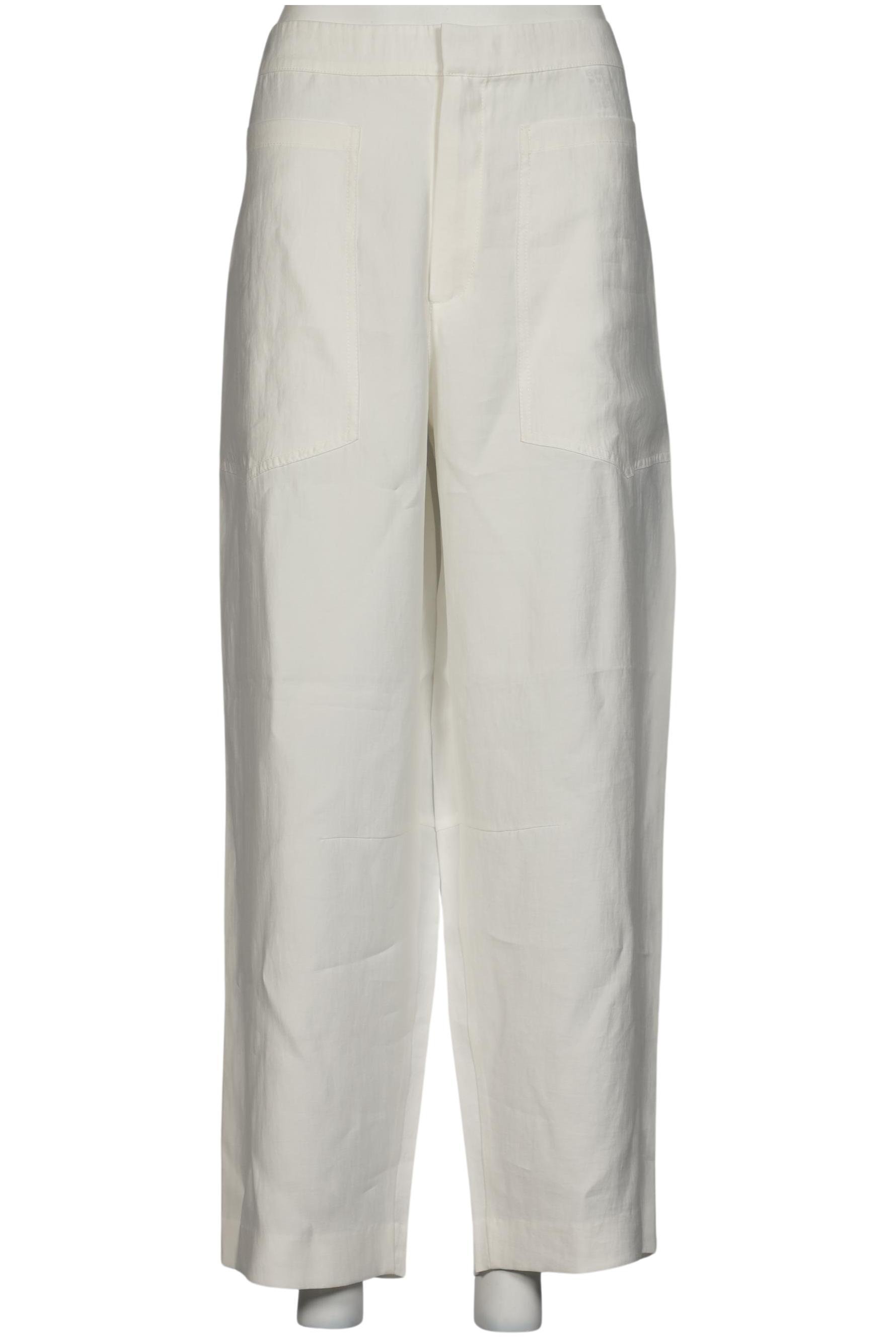 

Massimo Dutti Damen Stoffhose, weiß, Gr. 42