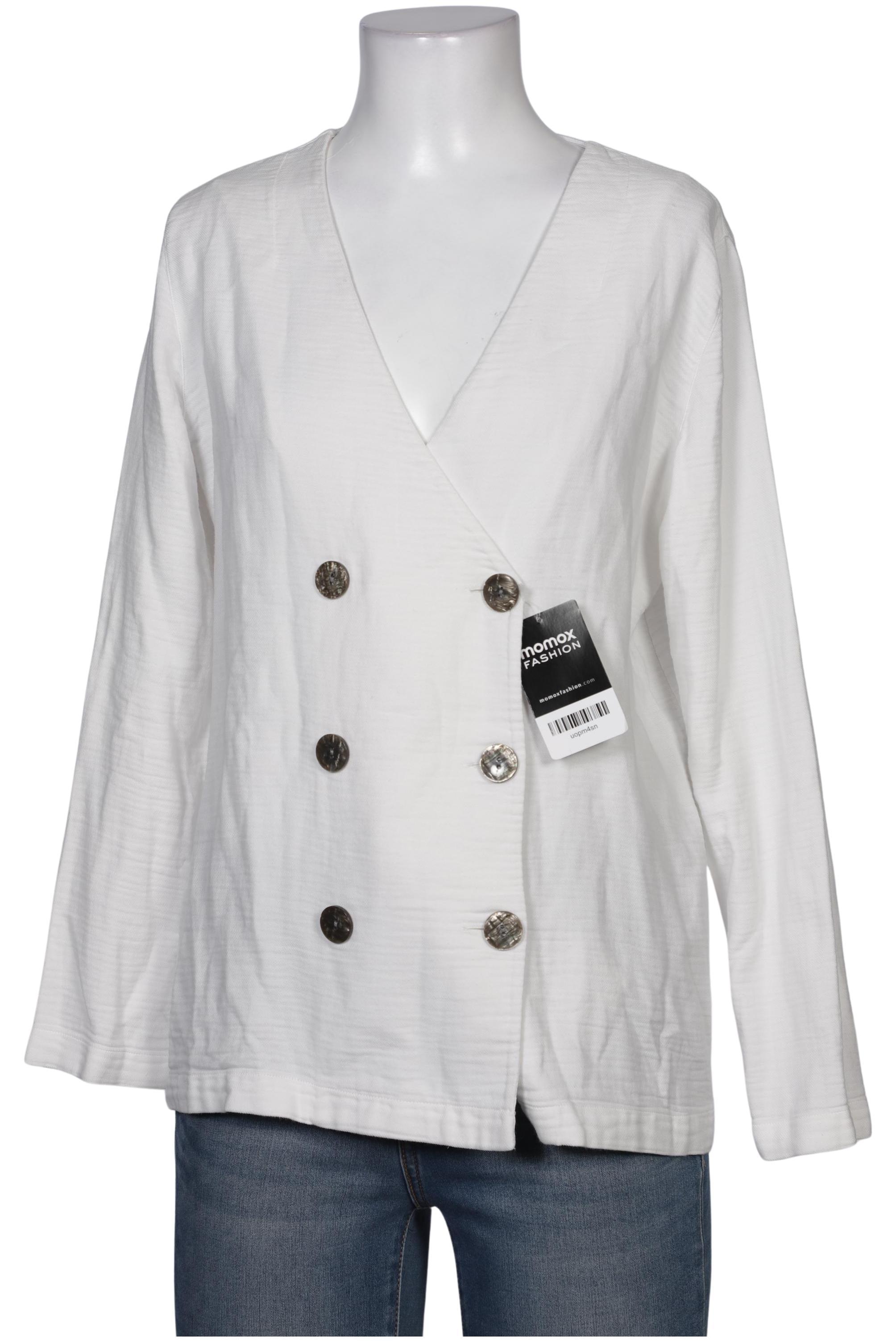 

Massimo Dutti Damen Strickjacke, weiß, Gr. 38