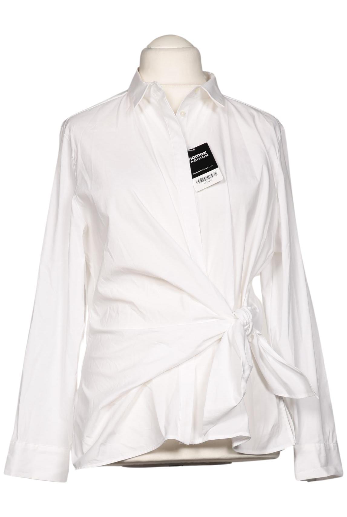 

Massimo Dutti Damen Bluse, weiß, Gr. 42