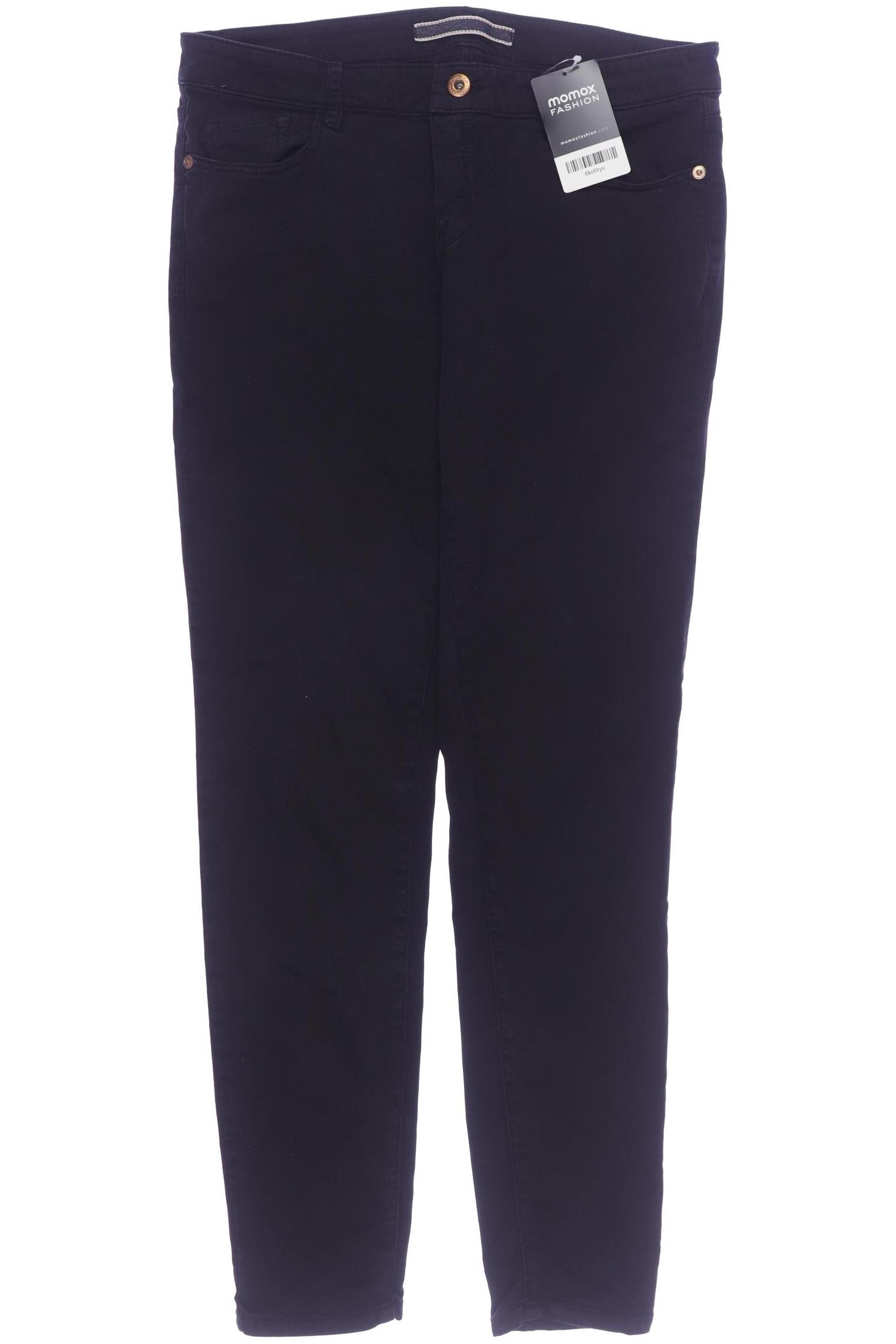 

Massimo Dutti Damen Stoffhose, schwarz, Gr. 40