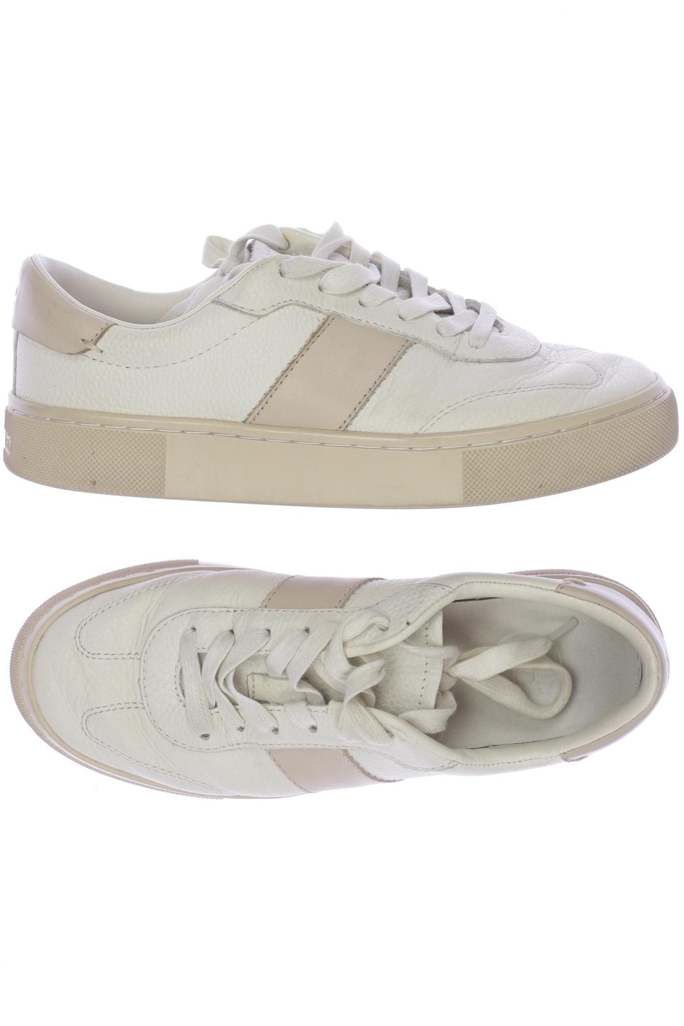 

Massimo Dutti Damen Sneakers, cremeweiß, Gr. 36