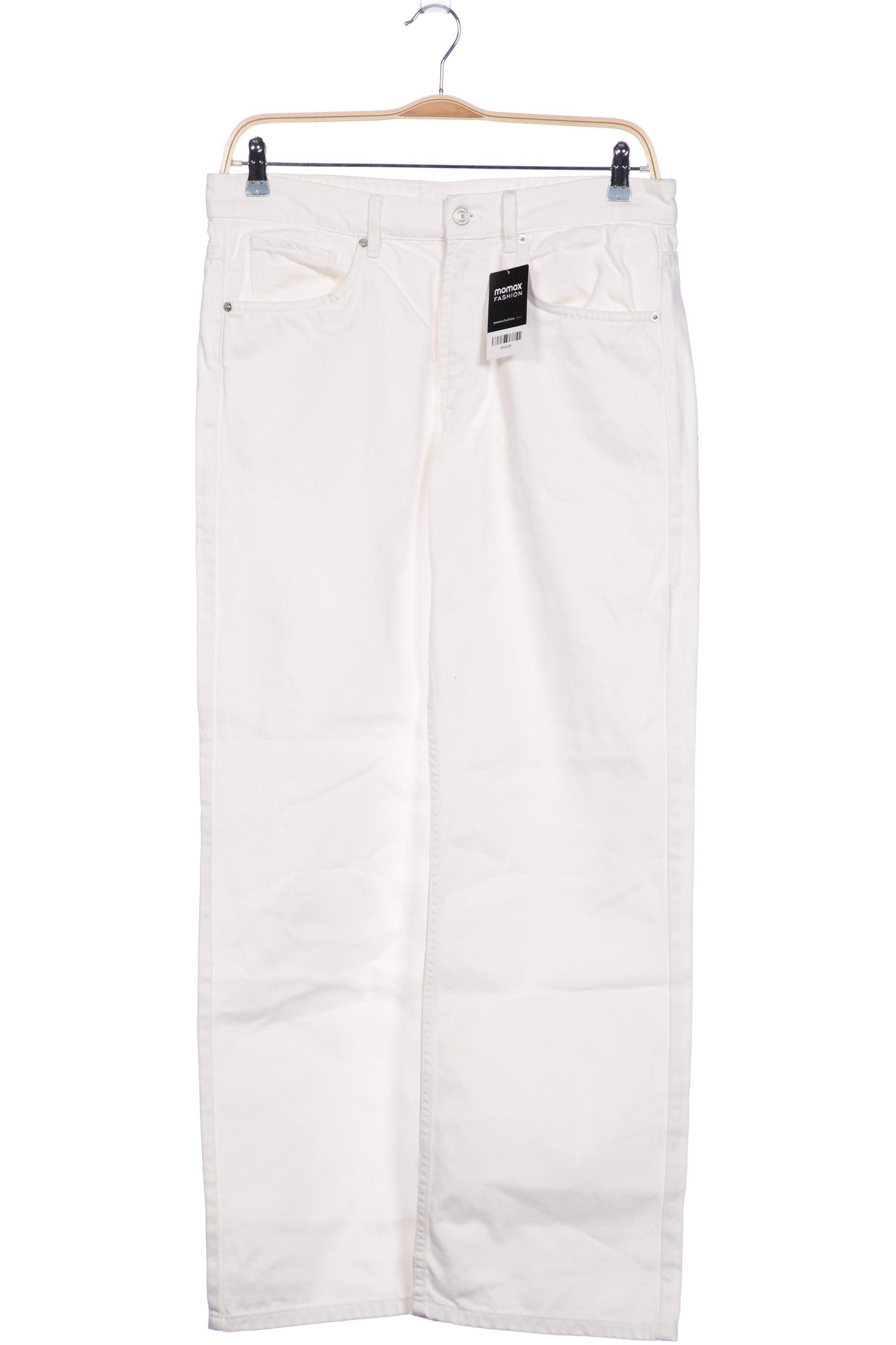 

Massimo Dutti Damen Jeans, weiß, Gr. 42