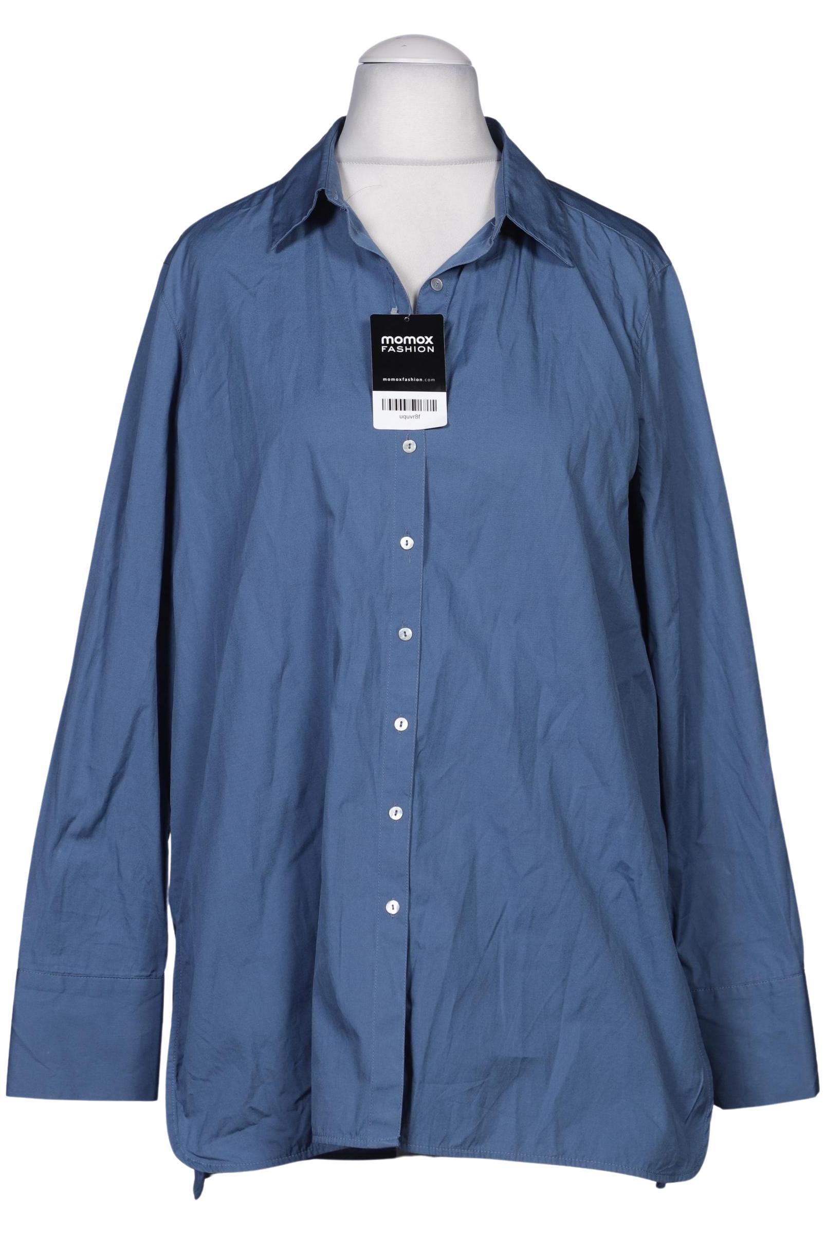 

Massimo Dutti Damen Bluse, blau, Gr. 38