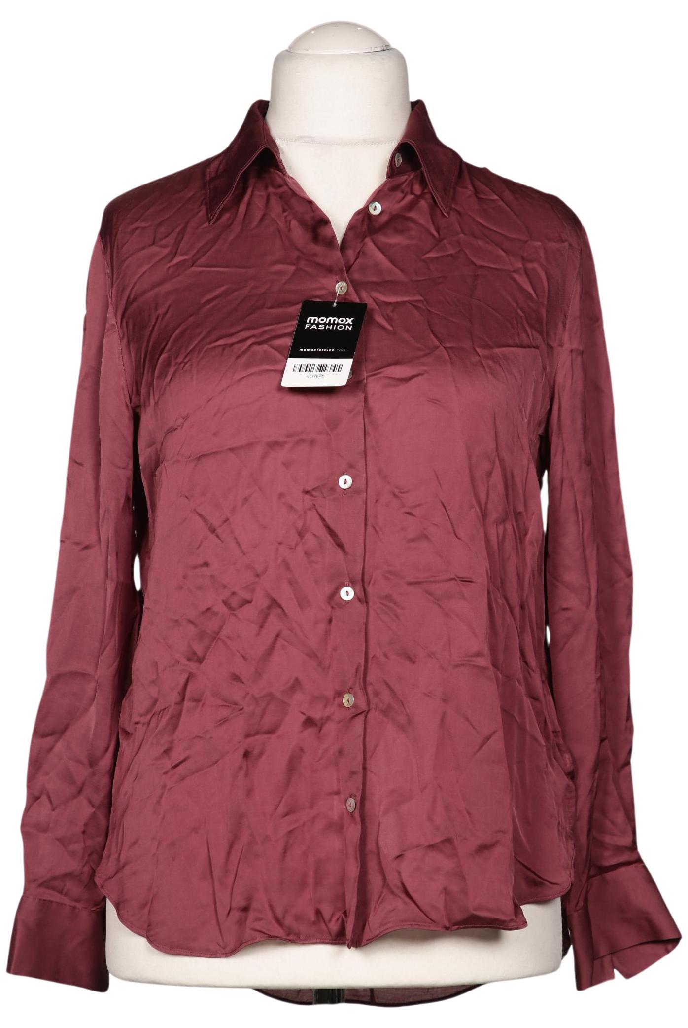 

Massimo Dutti Damen Bluse, bordeaux, Gr. 40