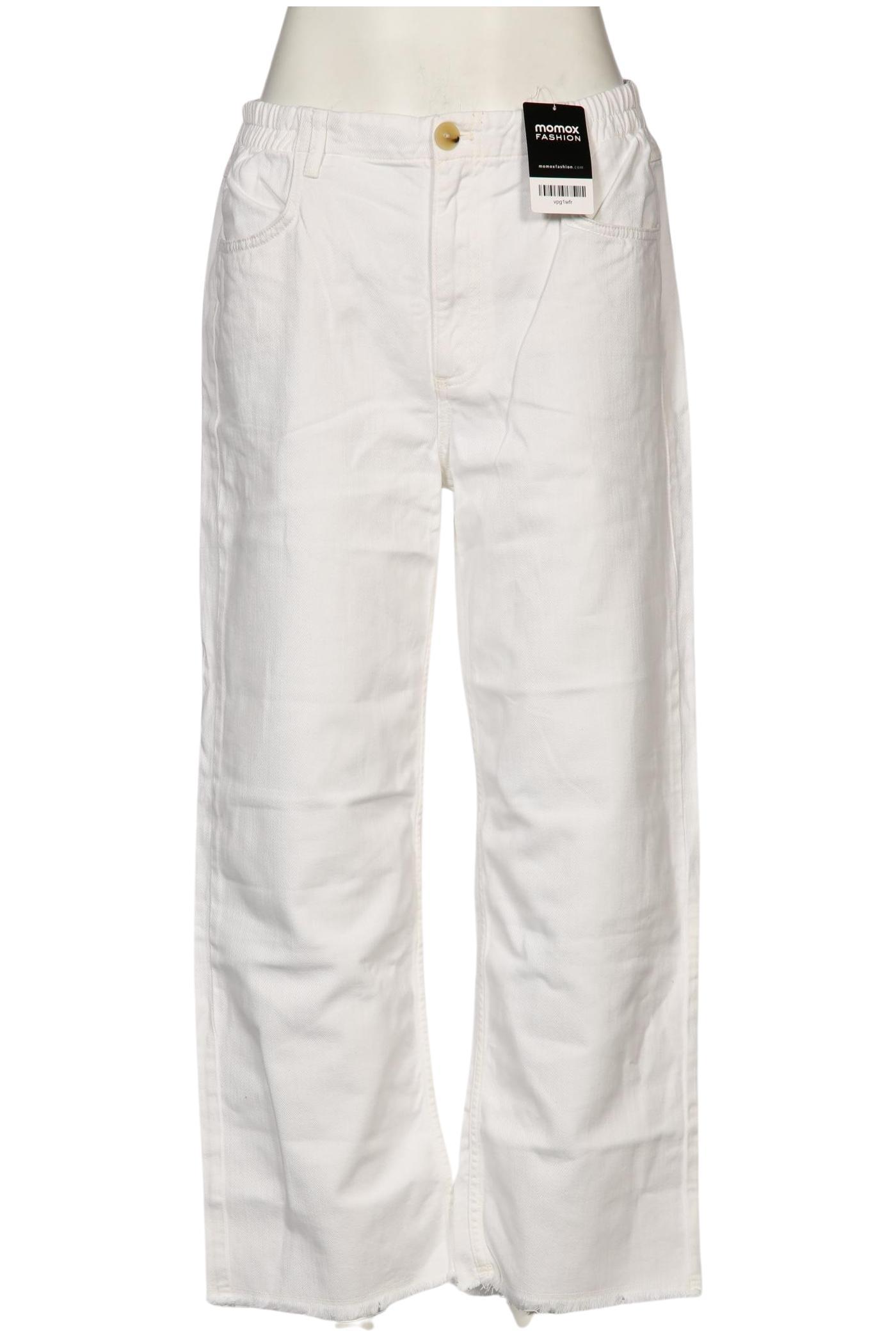 

Massimo Dutti Damen Jeans, weiß, Gr. 40