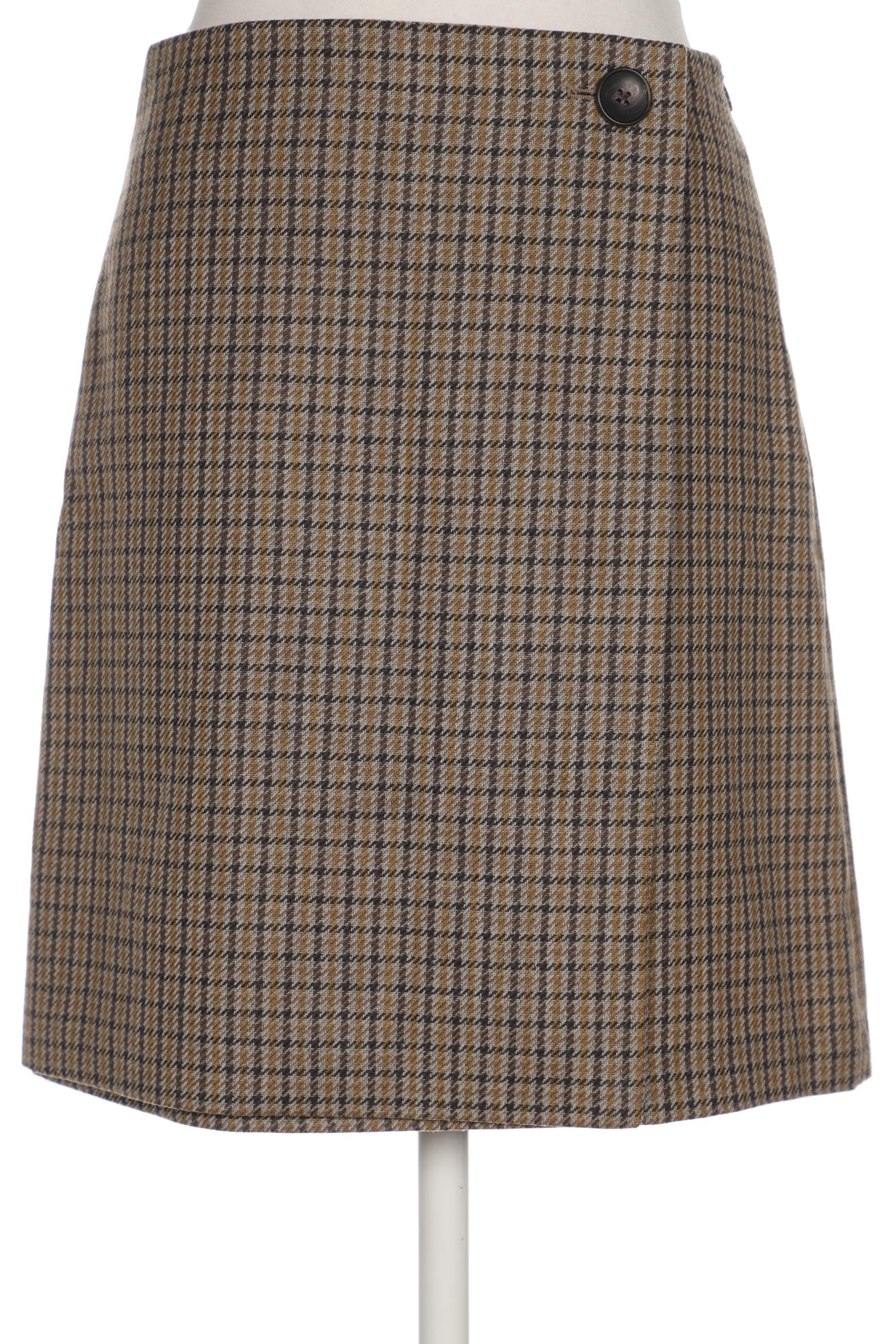 

Massimo Dutti Damen Rock, beige, Gr. 36