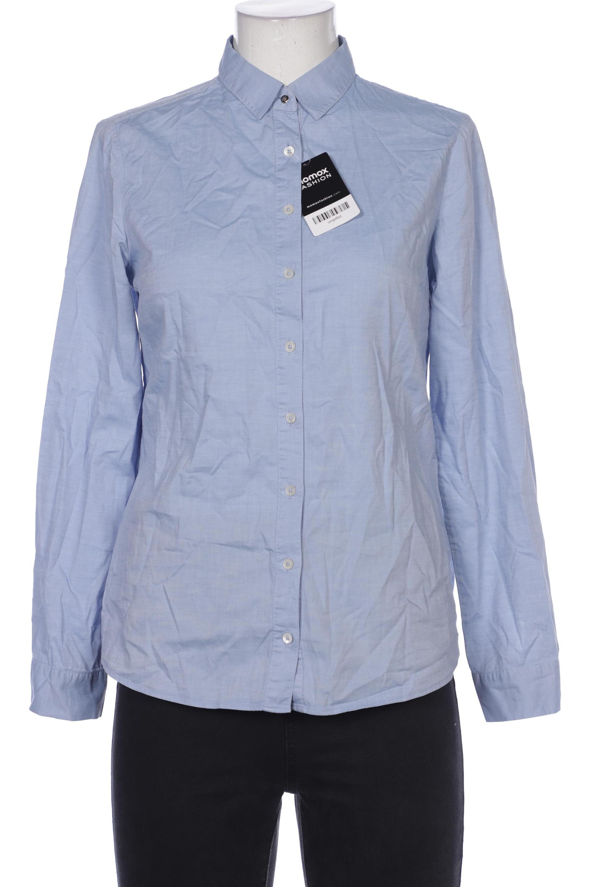 

Massimo Dutti Damen Bluse, hellblau, Gr. 40