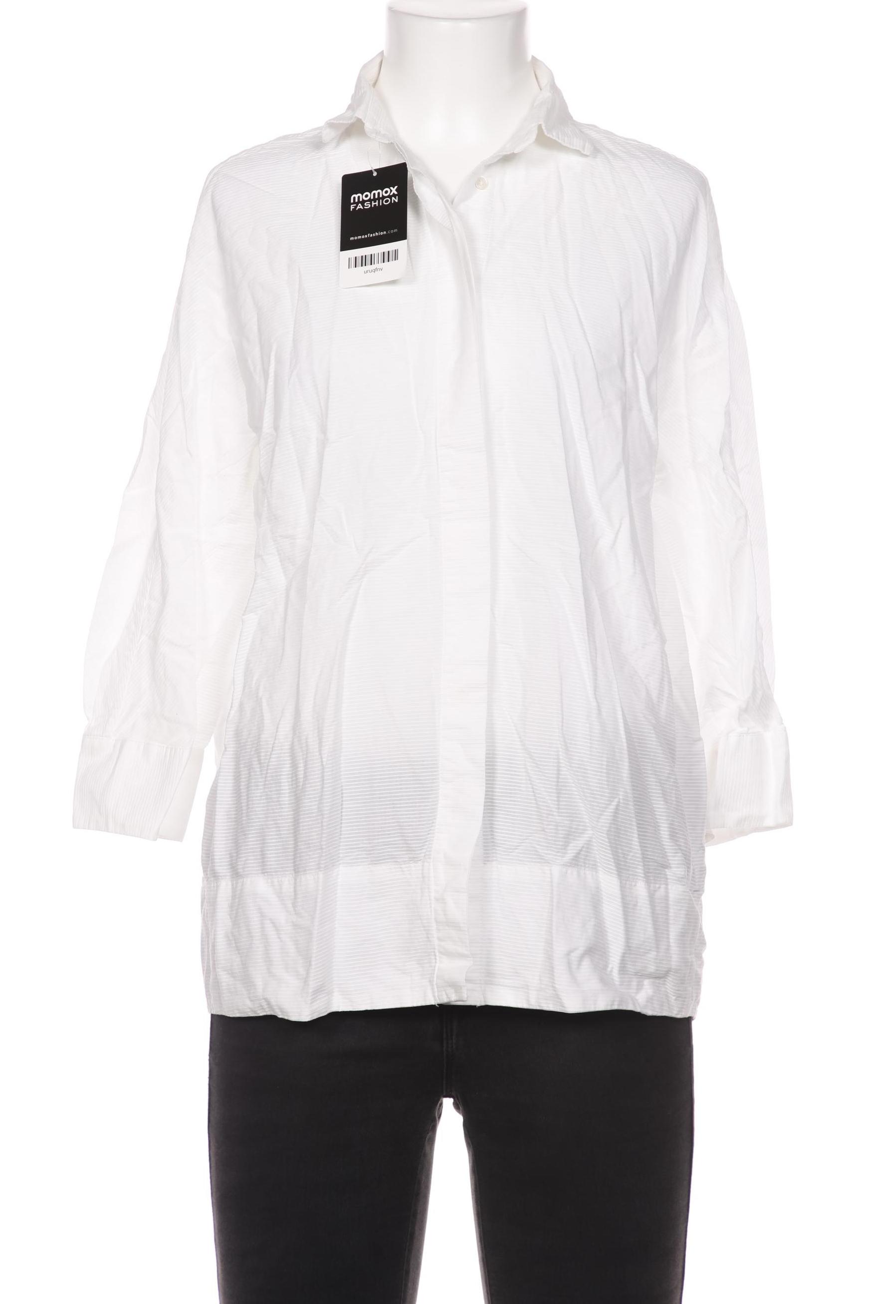

Massimo Dutti Damen Bluse, weiß, Gr. 34