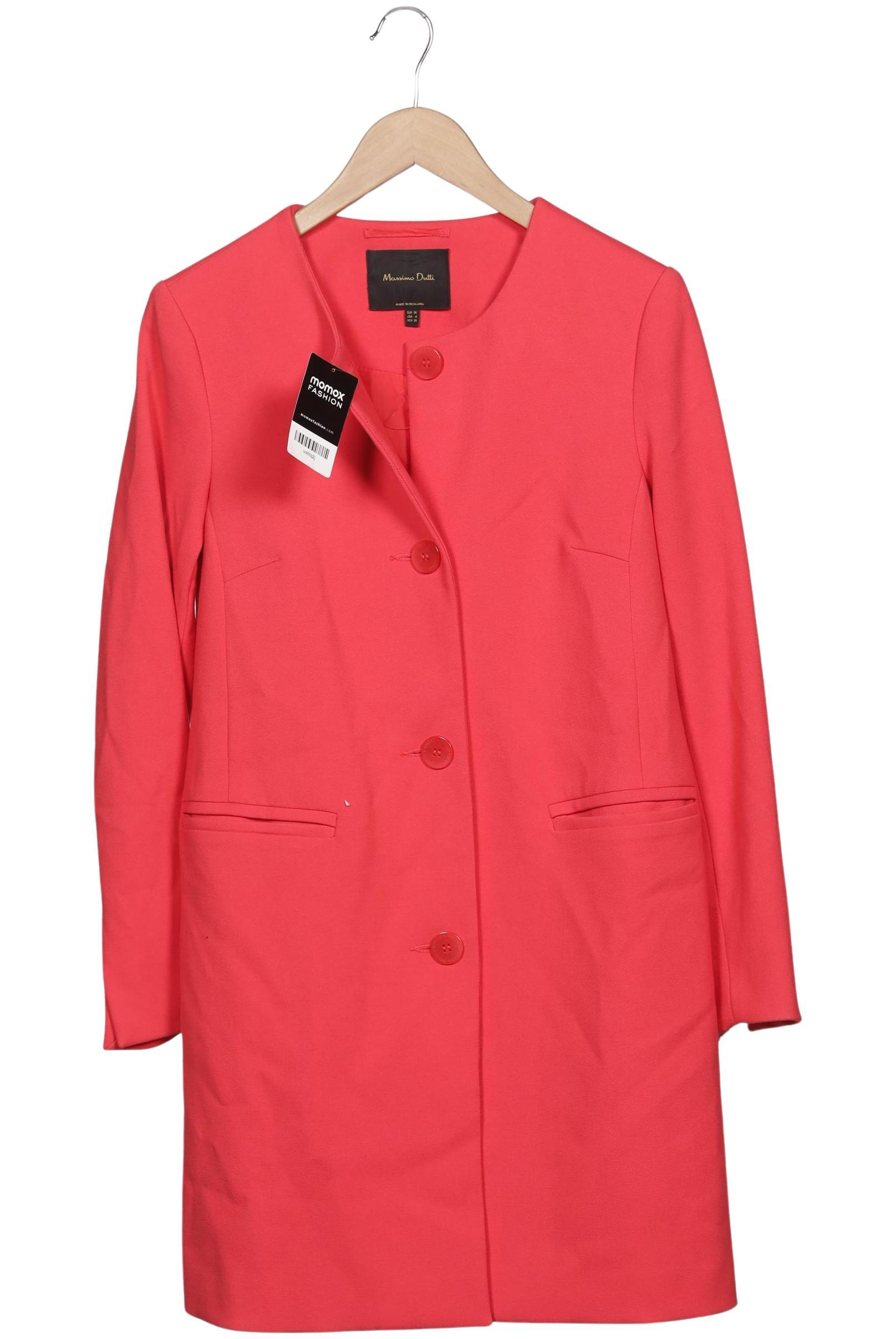 

Massimo Dutti Damen Mantel, rot, Gr. 36