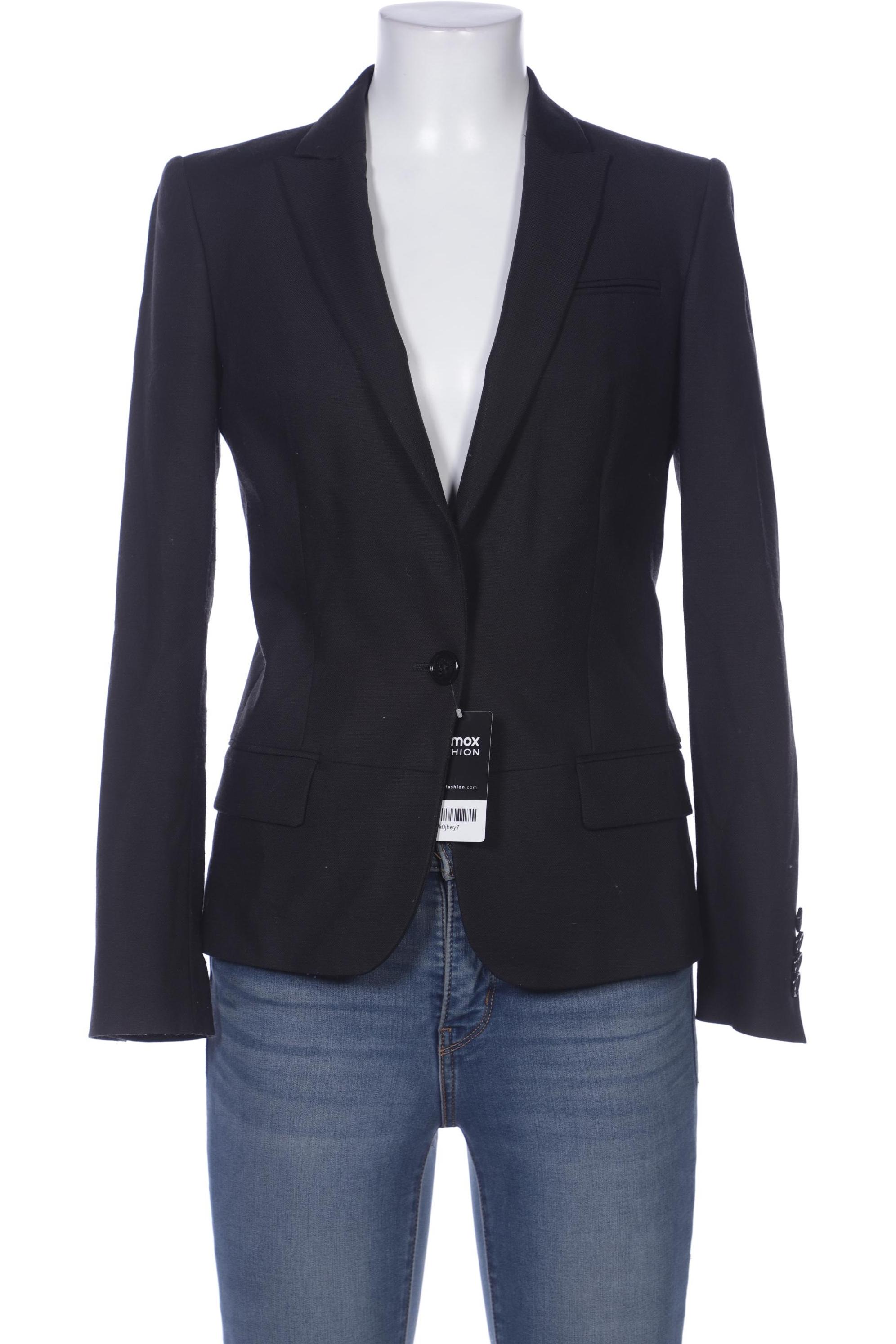 

Massimo Dutti Damen Blazer, schwarz, Gr. 36