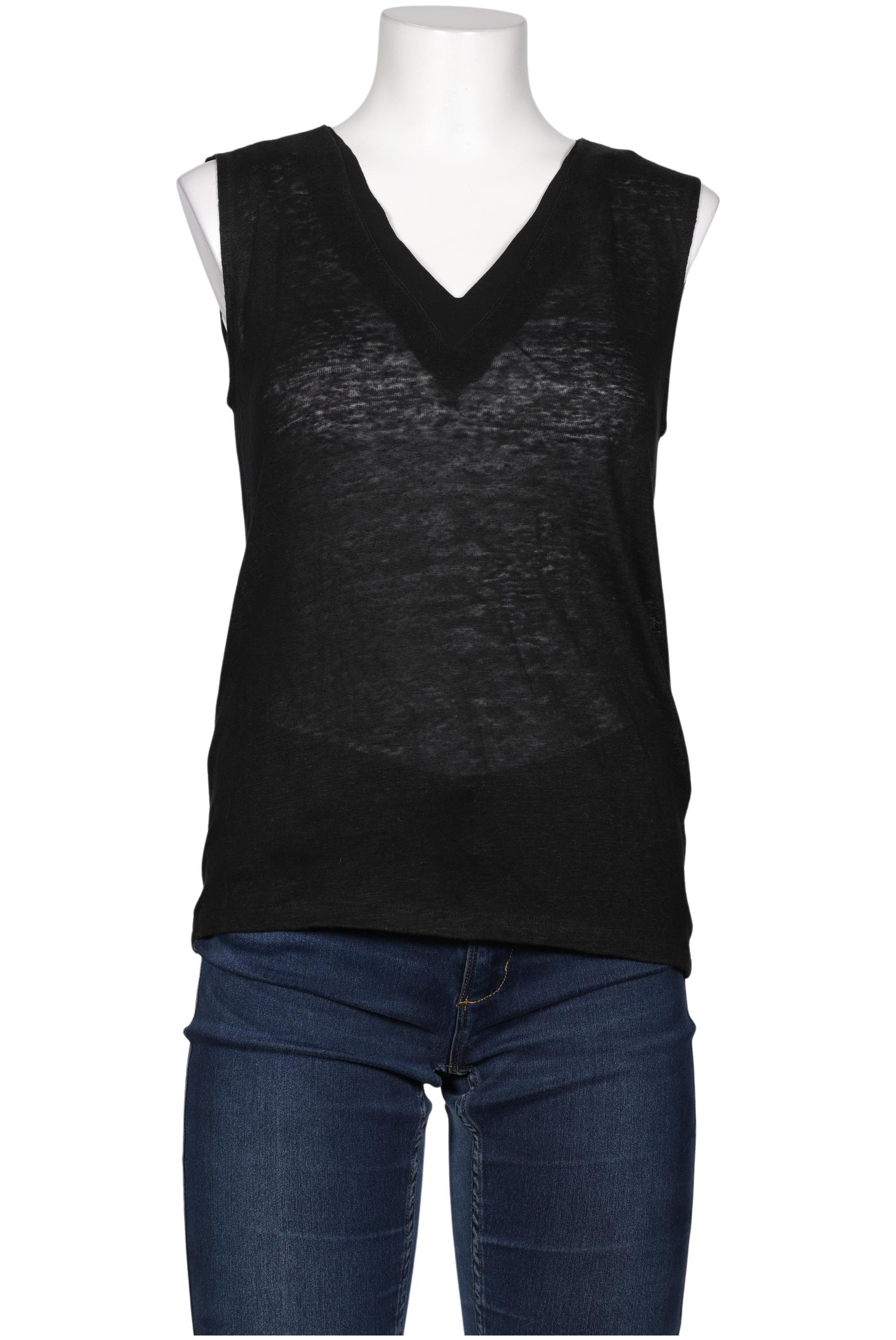 

Massimo Dutti Damen Top, schwarz, Gr. 42