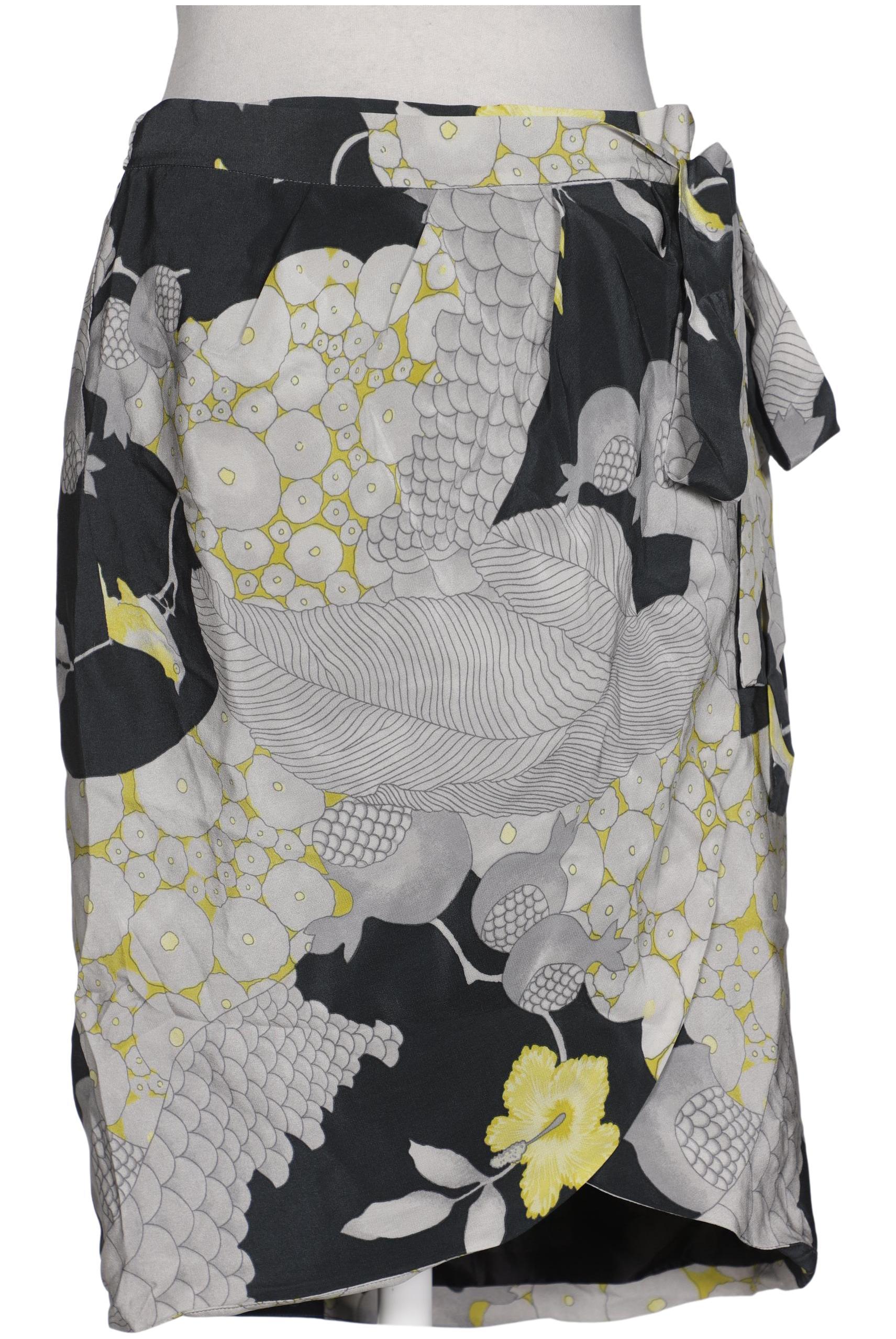 

Massimo Dutti Damen Rock, grau, Gr. 38