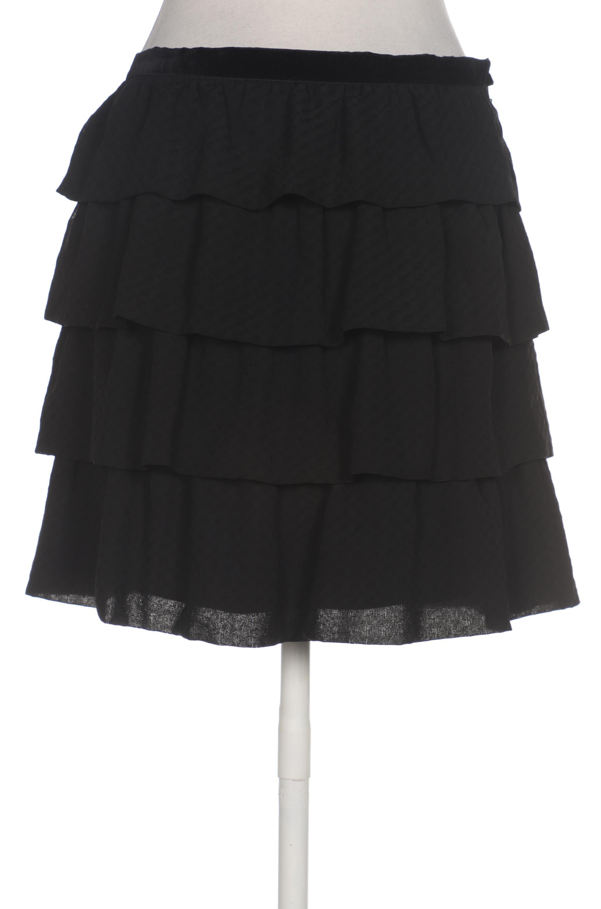 

Massimo Dutti Damen Rock, schwarz, Gr. 38