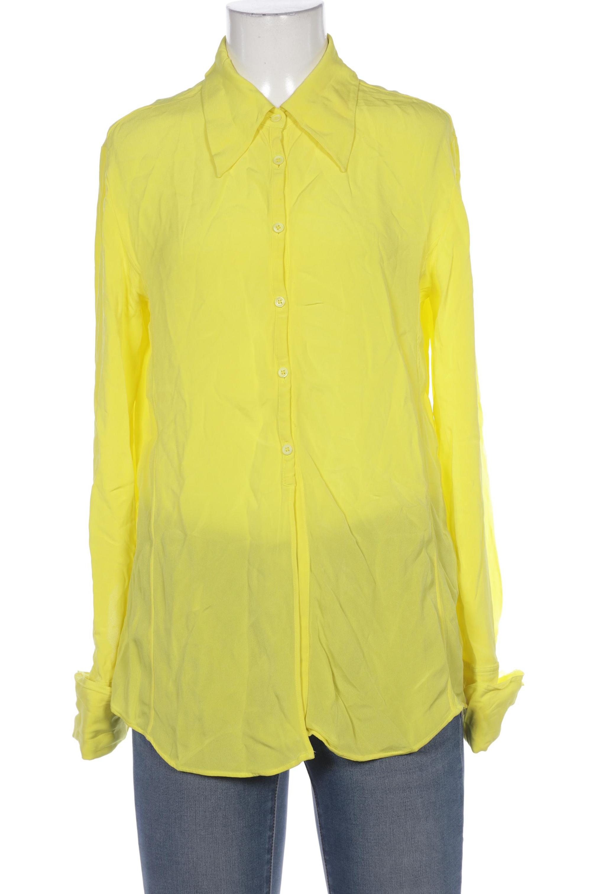 

Massimo Dutti Damen Bluse, gelb, Gr. 36