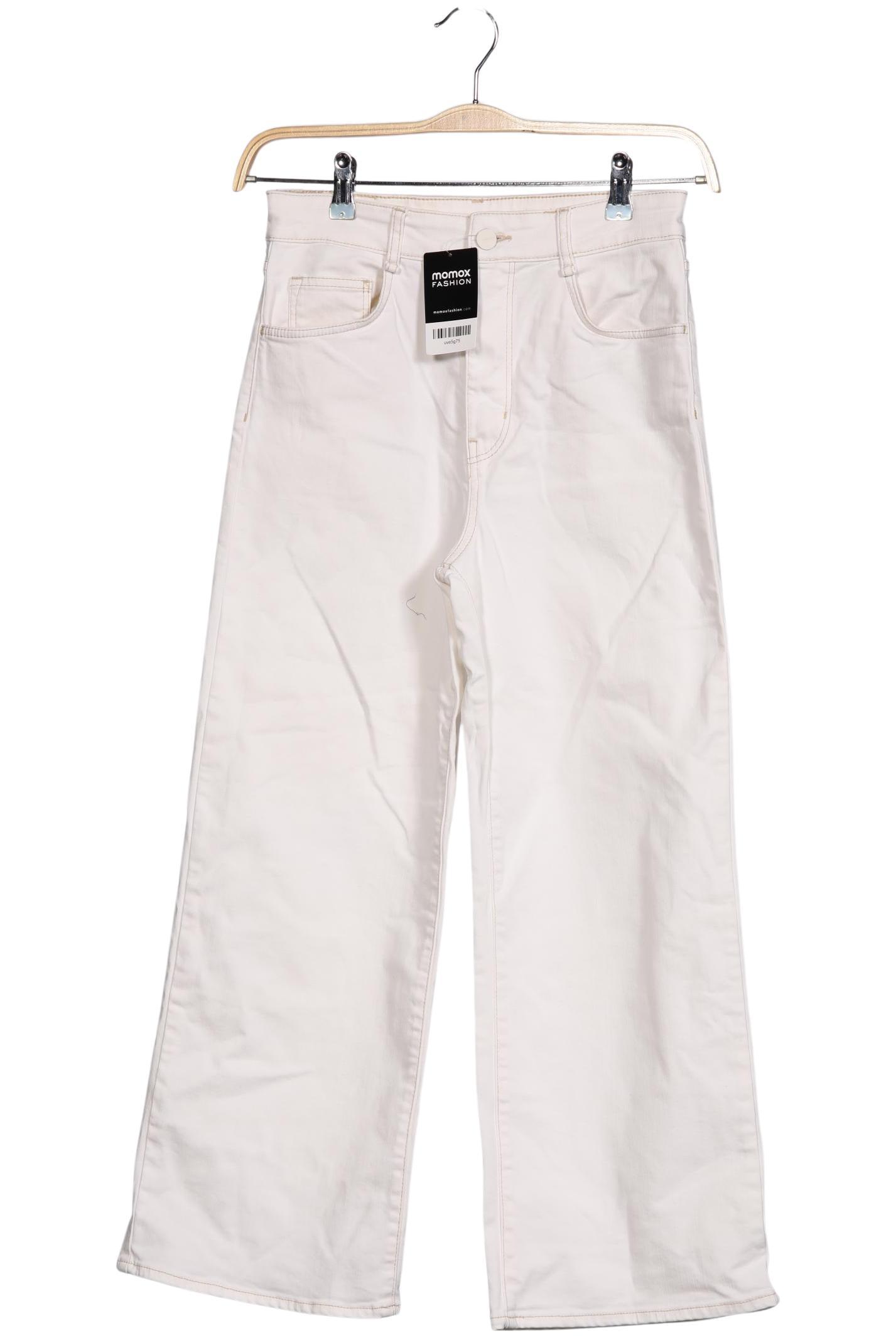 

Massimo Dutti Damen Jeans, weiß, Gr. 38