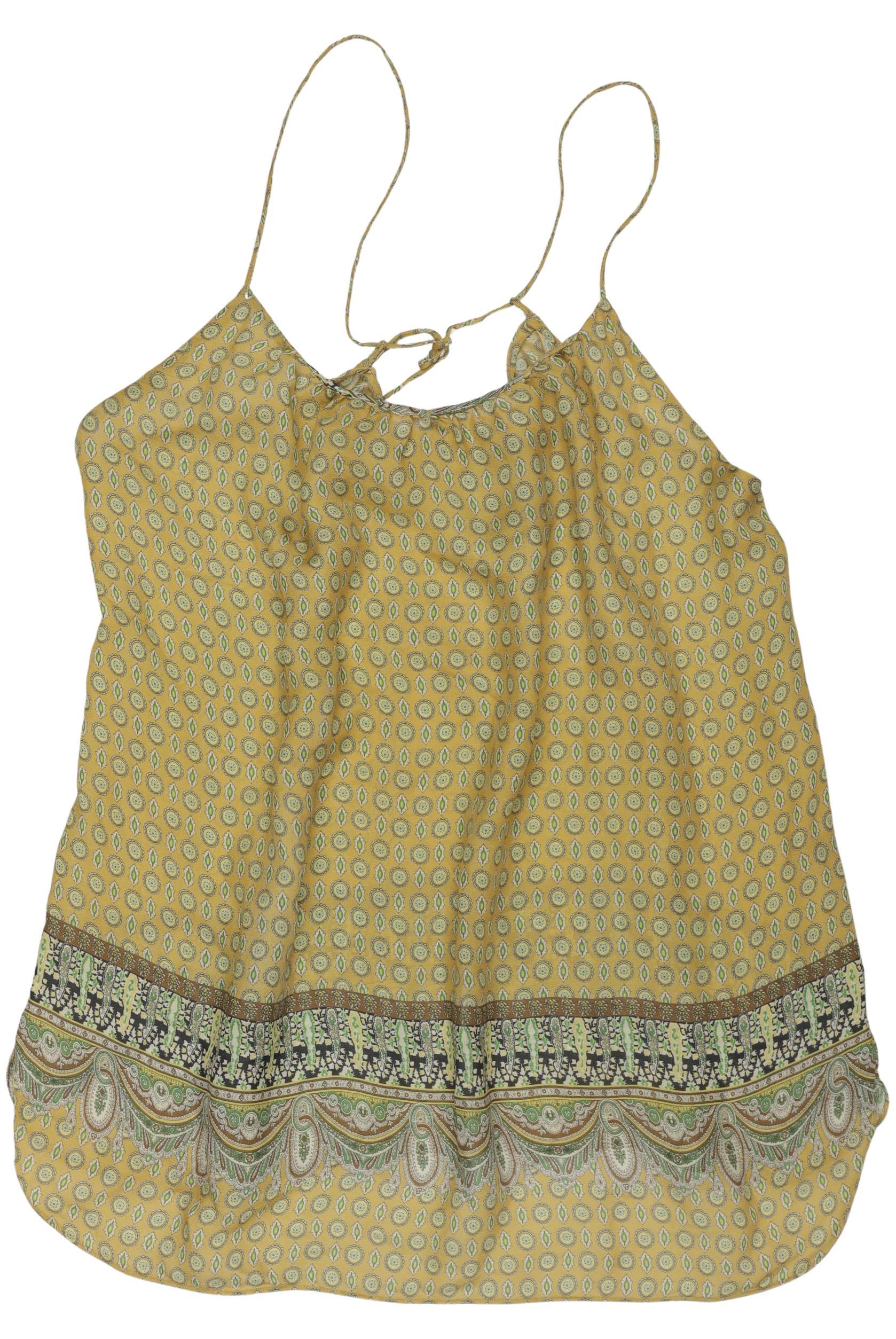 

Massimo Dutti Damen Top, gelb, Gr. 42