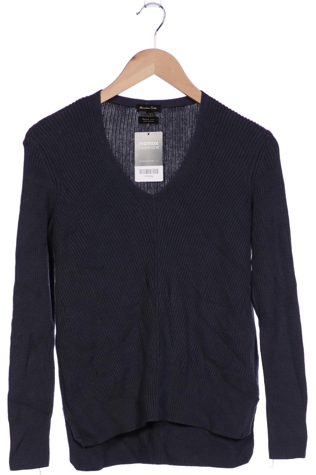

Massimo Dutti Damen Pullover, marineblau, Gr. 34