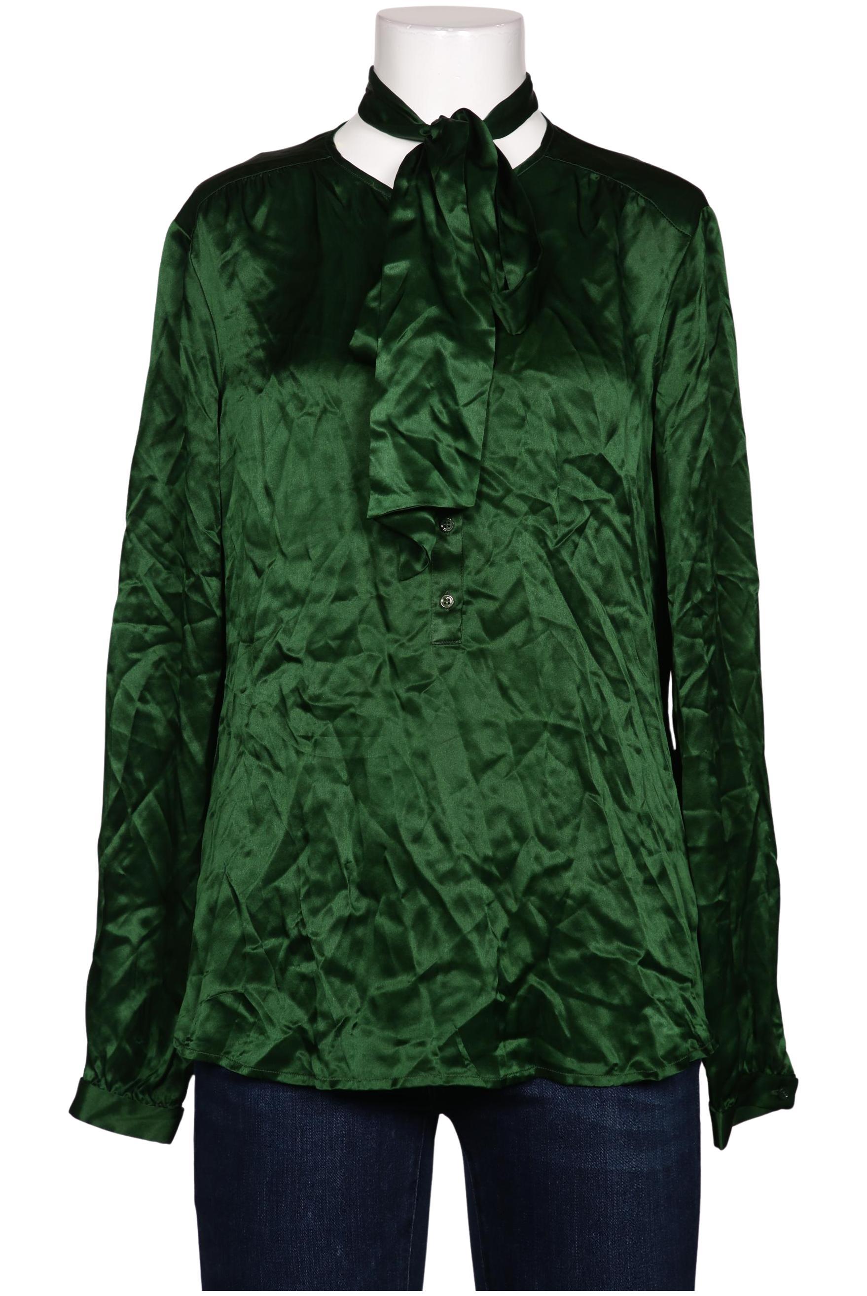 

Massimo Dutti Damen Bluse, grün, Gr. 44