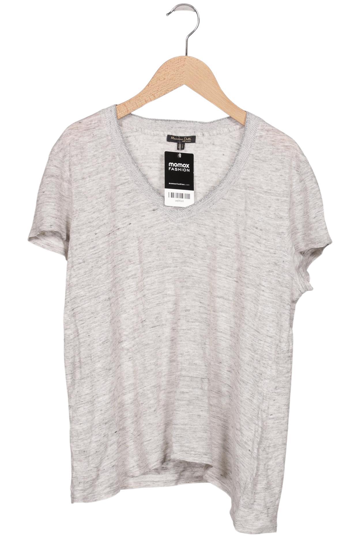 

Massimo Dutti Damen T-Shirt, grau, Gr. 38