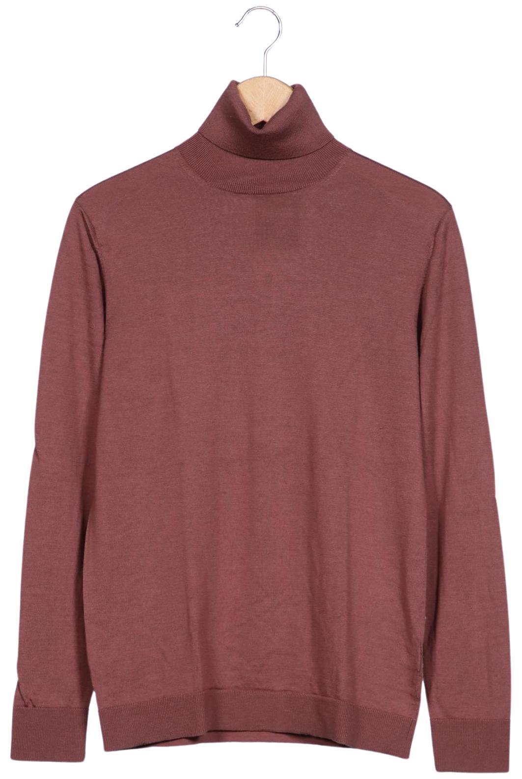 

Massimo Dutti Damen Pullover, bordeaux, Gr. 44