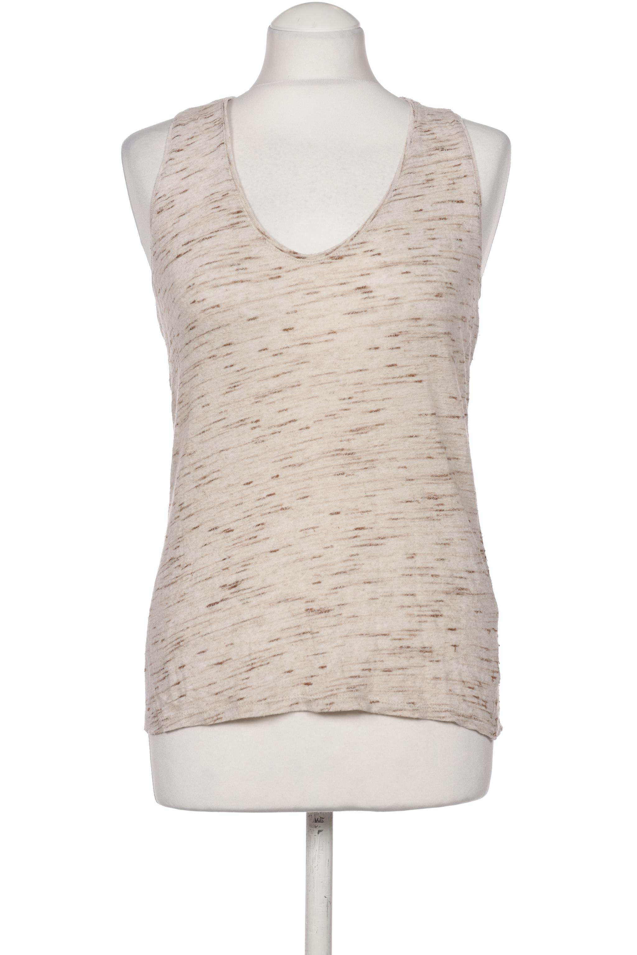 

Massimo Dutti Damen Top, beige, Gr. 36