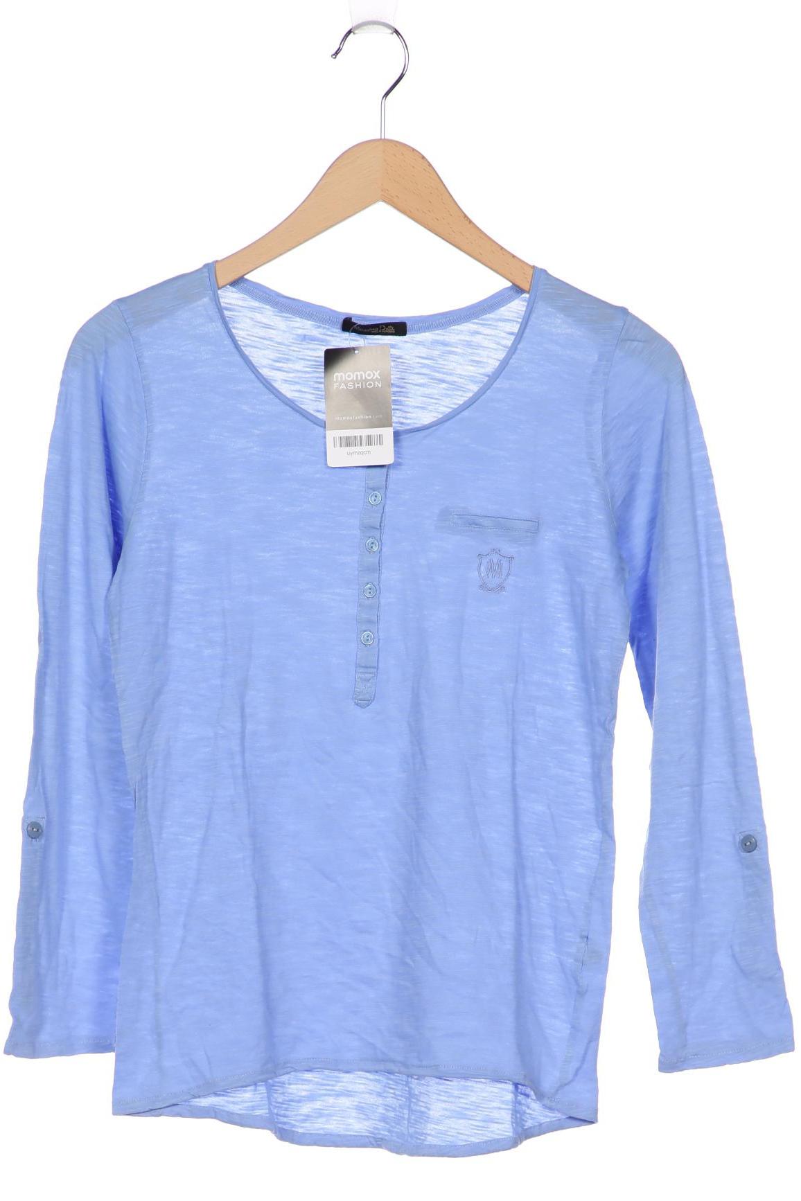 

Massimo Dutti Damen T-shirt à manches longues, blau
