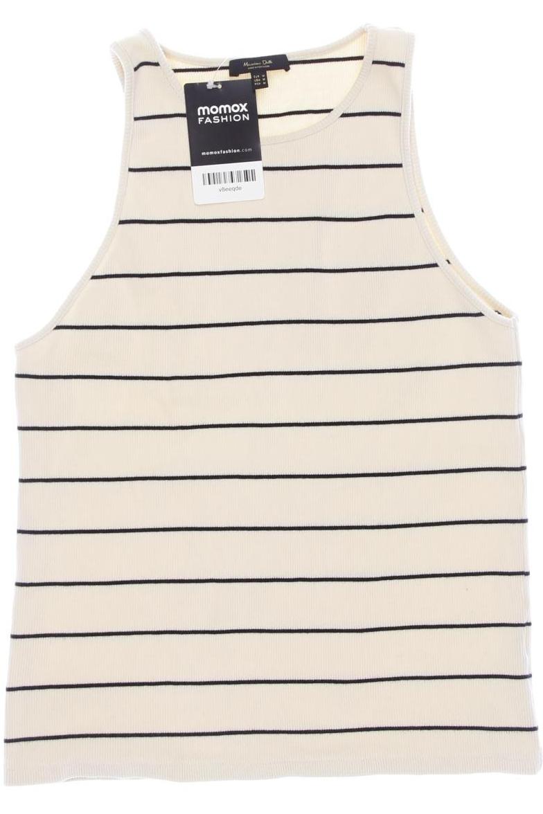 

Massimo Dutti Damen Top, cremeweiß, Gr. 38