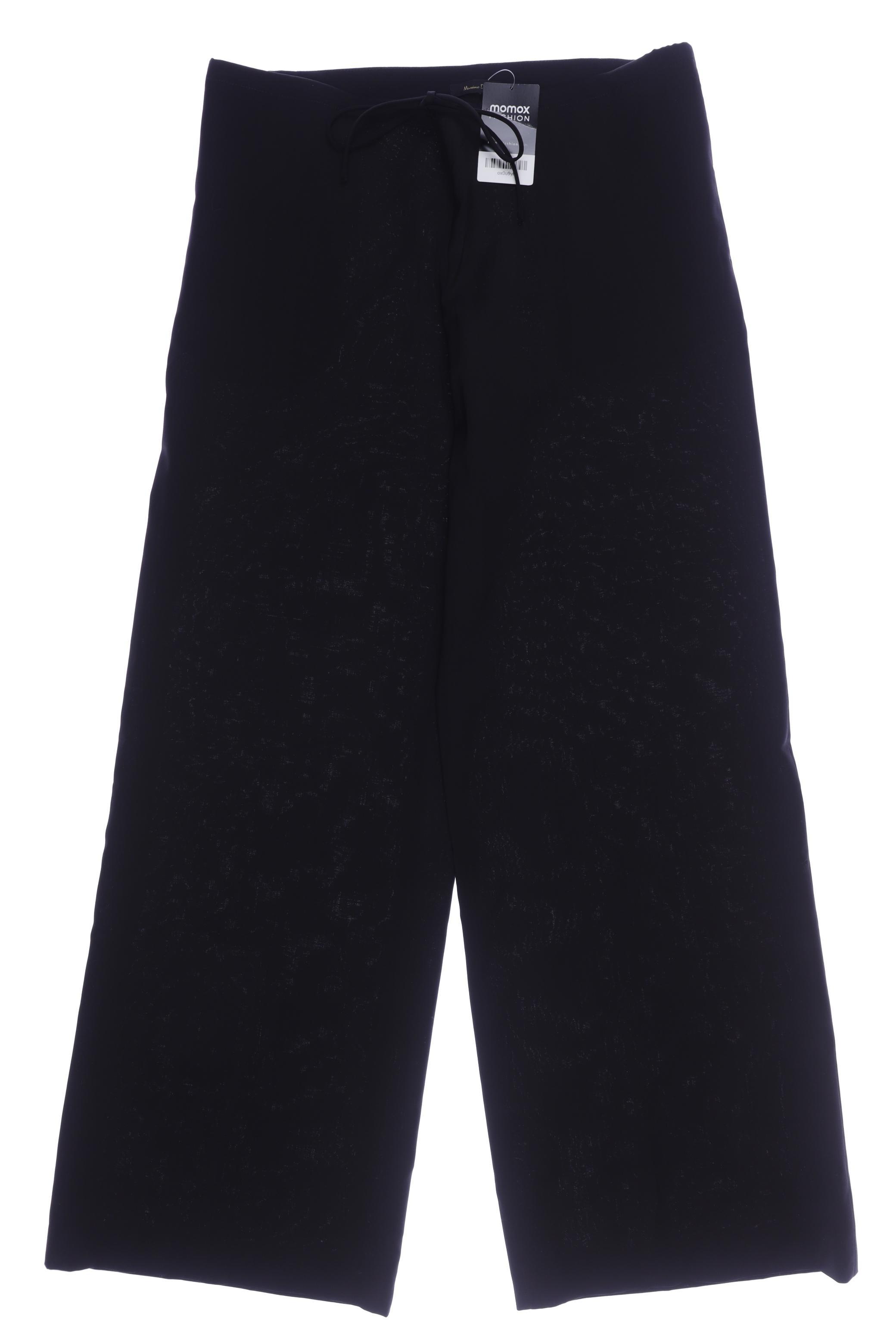 

Massimo Dutti Damen Stoffhose, schwarz, Gr. 38