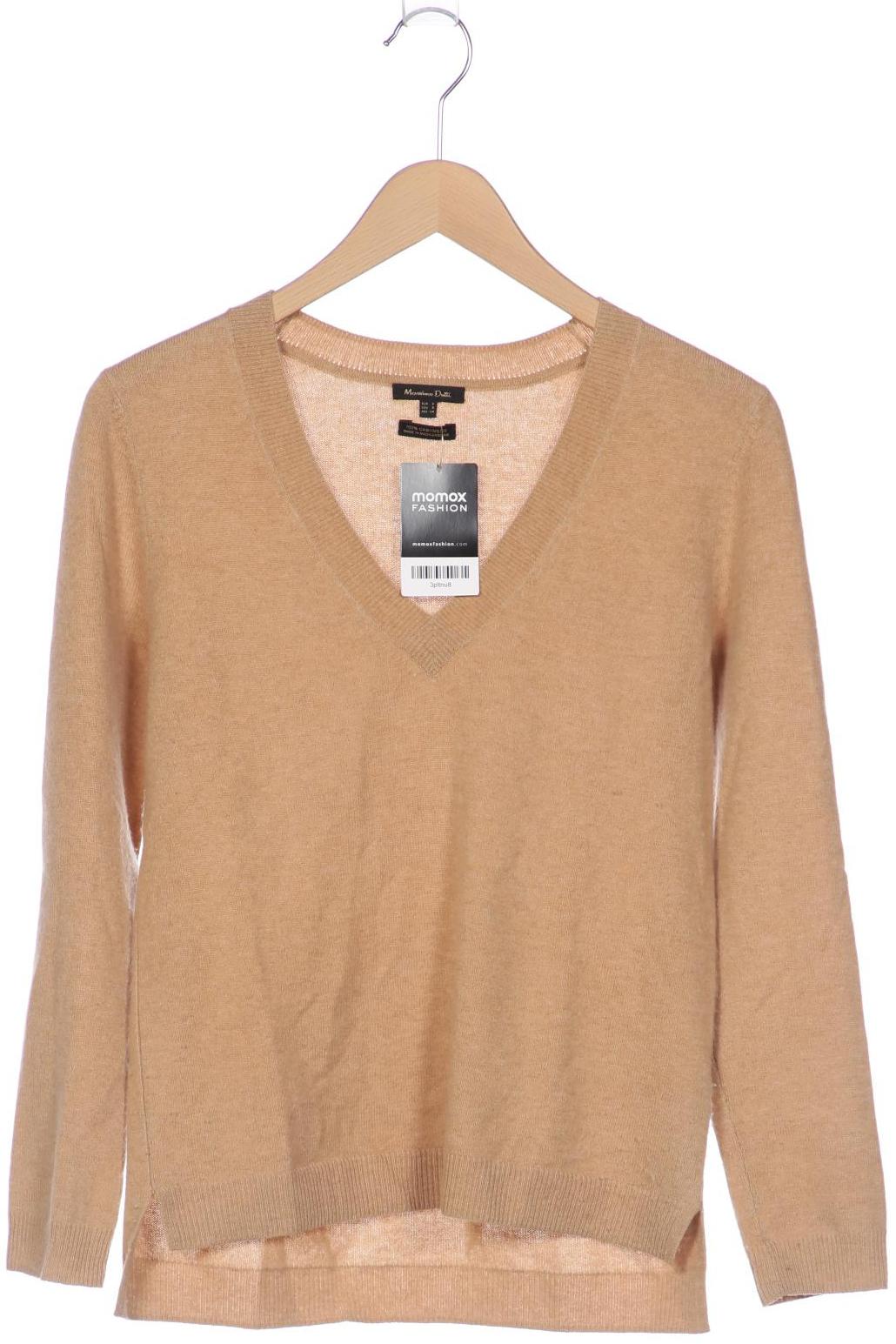 

Massimo Dutti Damen Pullover, beige