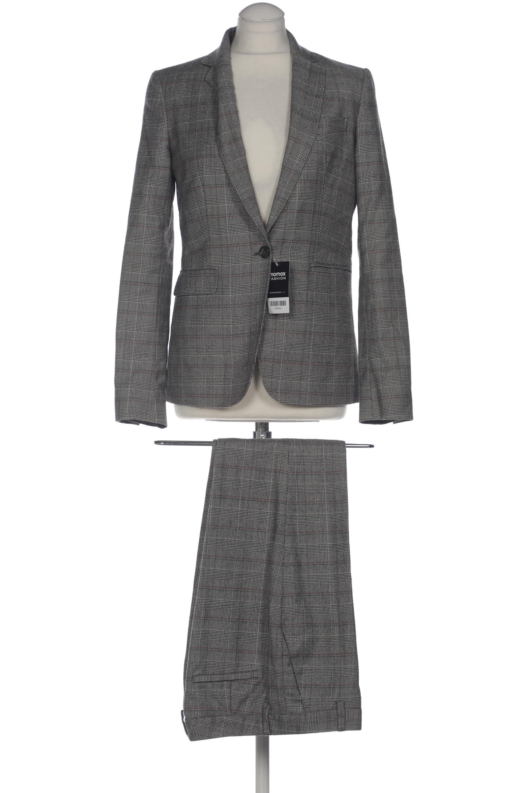 

Massimo Dutti Damen Anzug, grau, Gr. 38