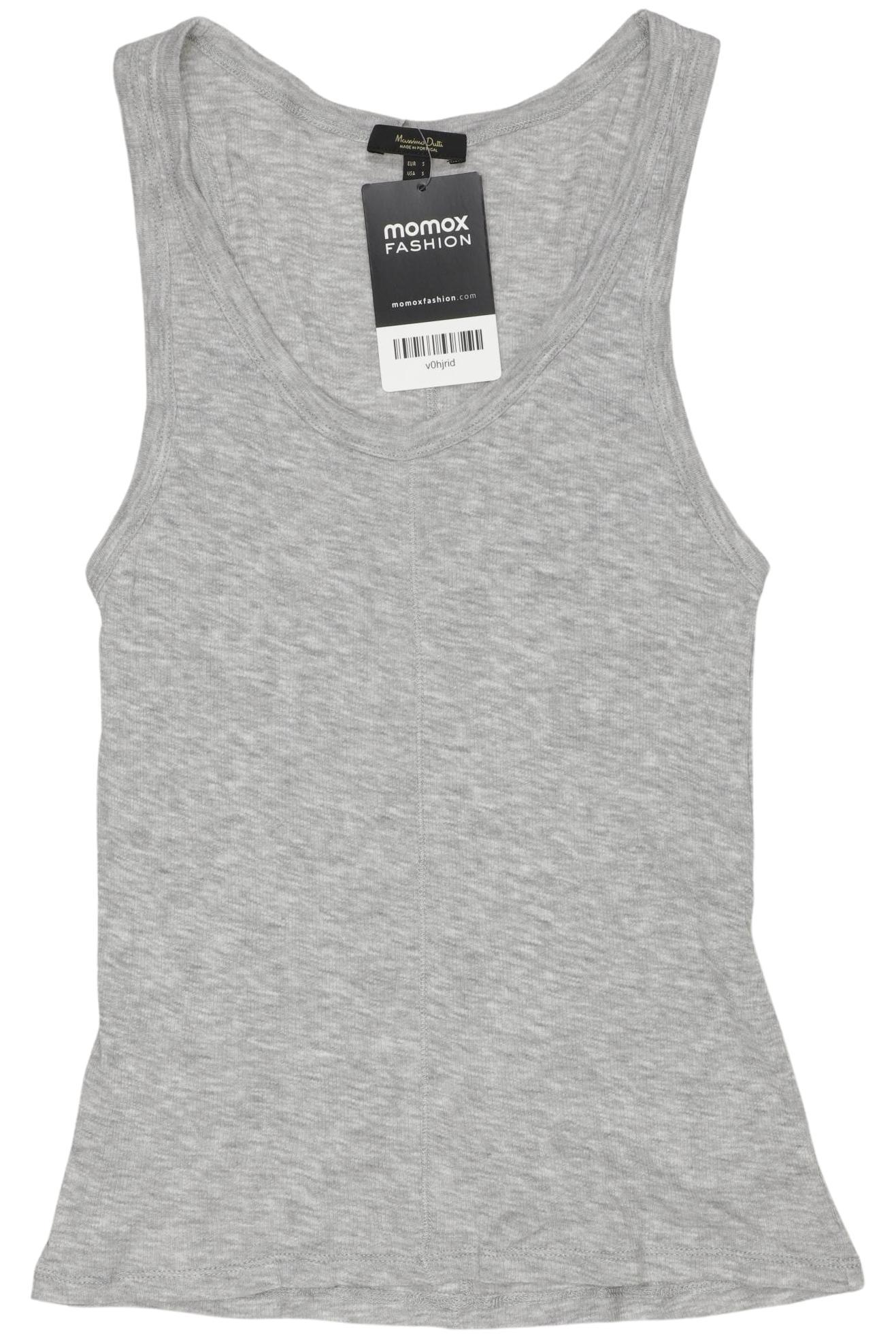 

Massimo Dutti Damen Top, grau, Gr. 36