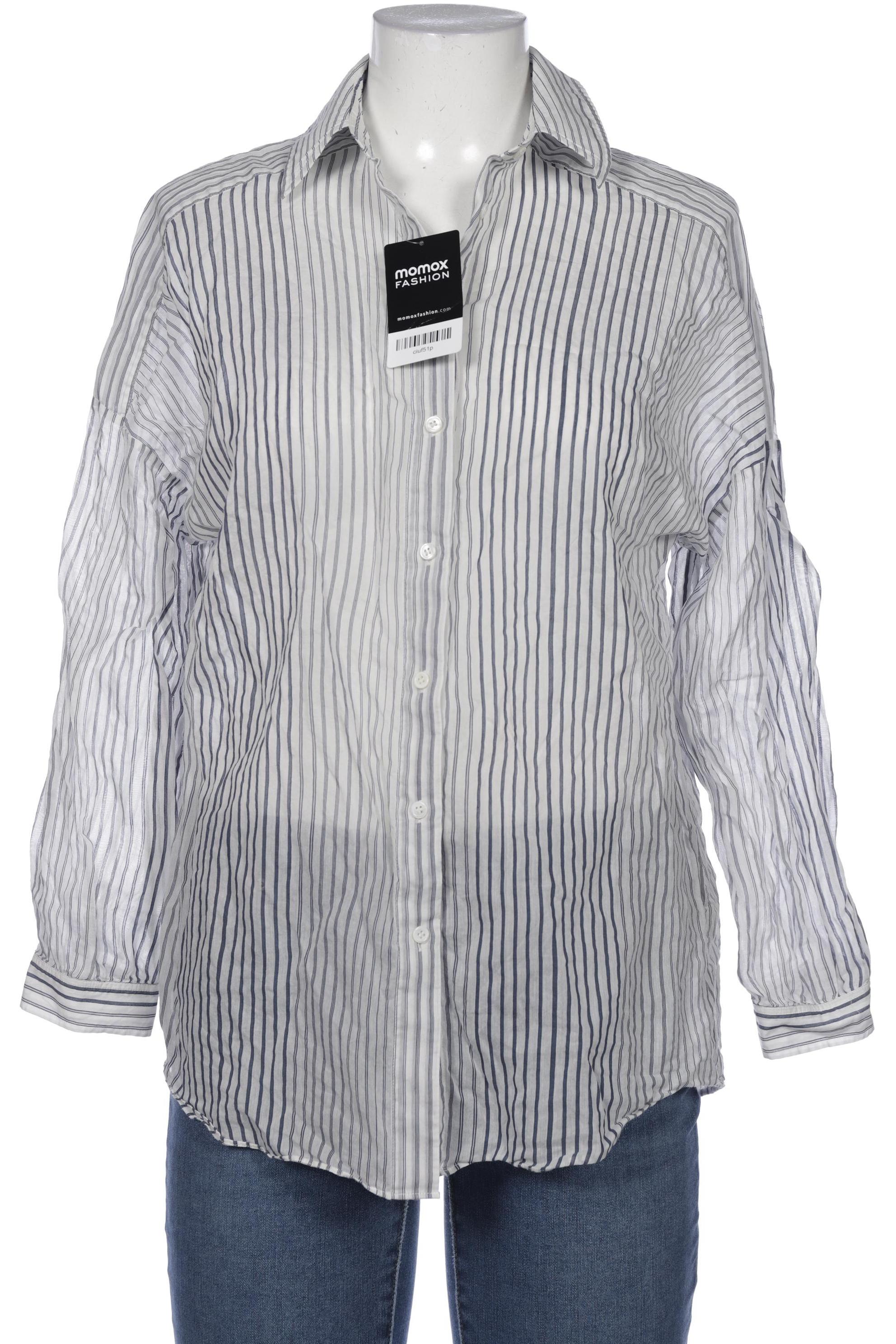 

Massimo Dutti Damen Bluse, weiß, Gr. 36